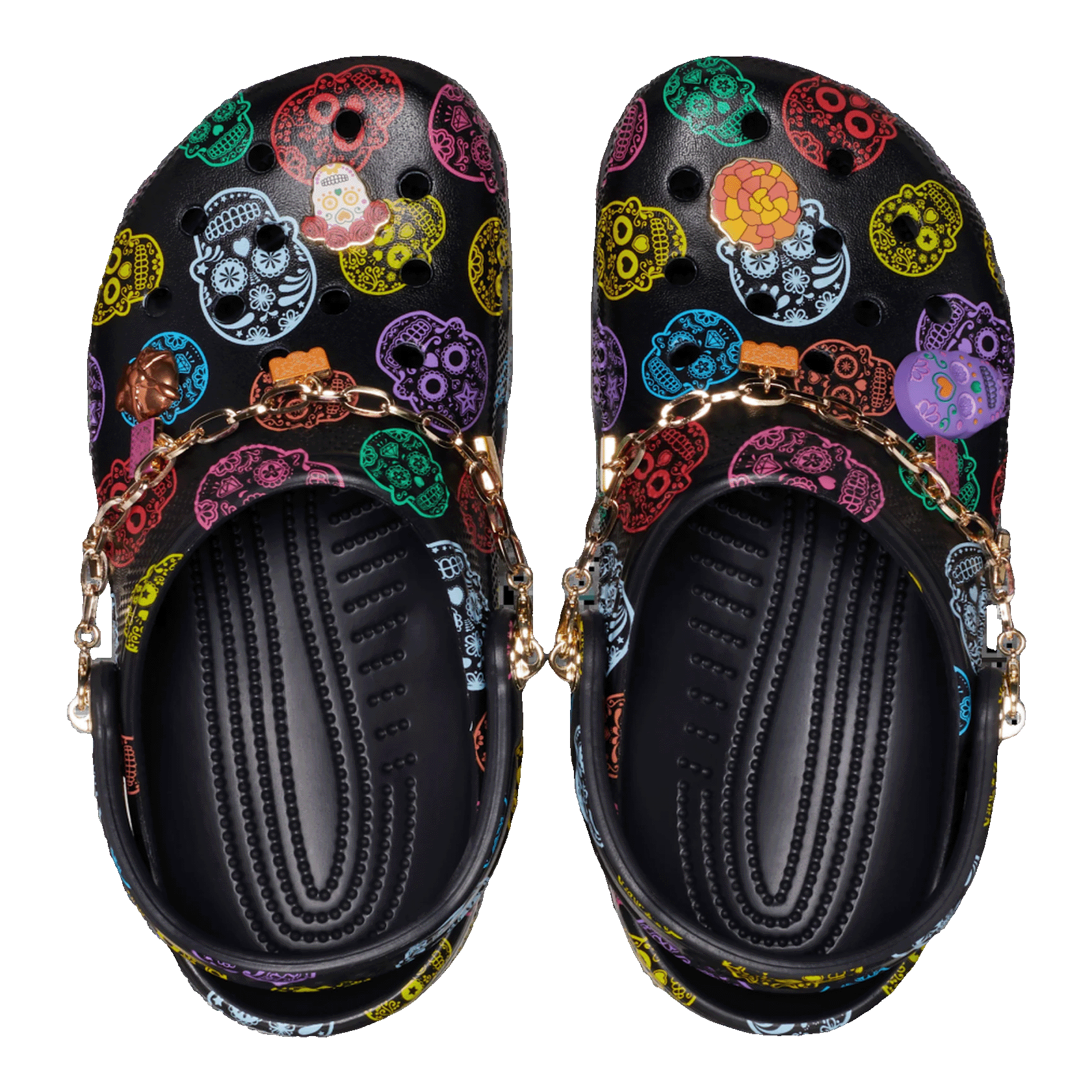 Crocs Classic Clog Día de Muertos Oben