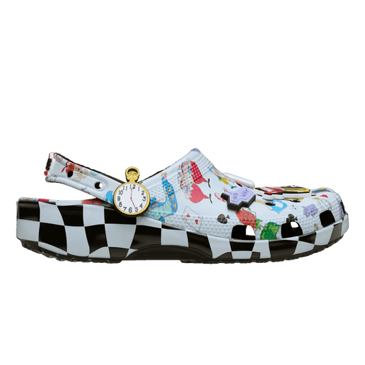 Crocs Classic Clog Disney Alice in Wonderland Print