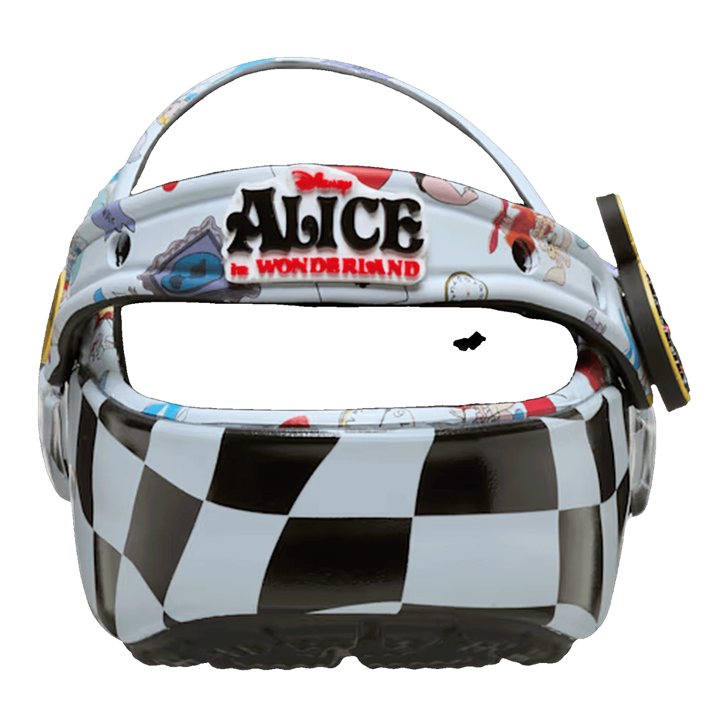 Crocs Classic Clog Disney Alice in Wonderland Print Back