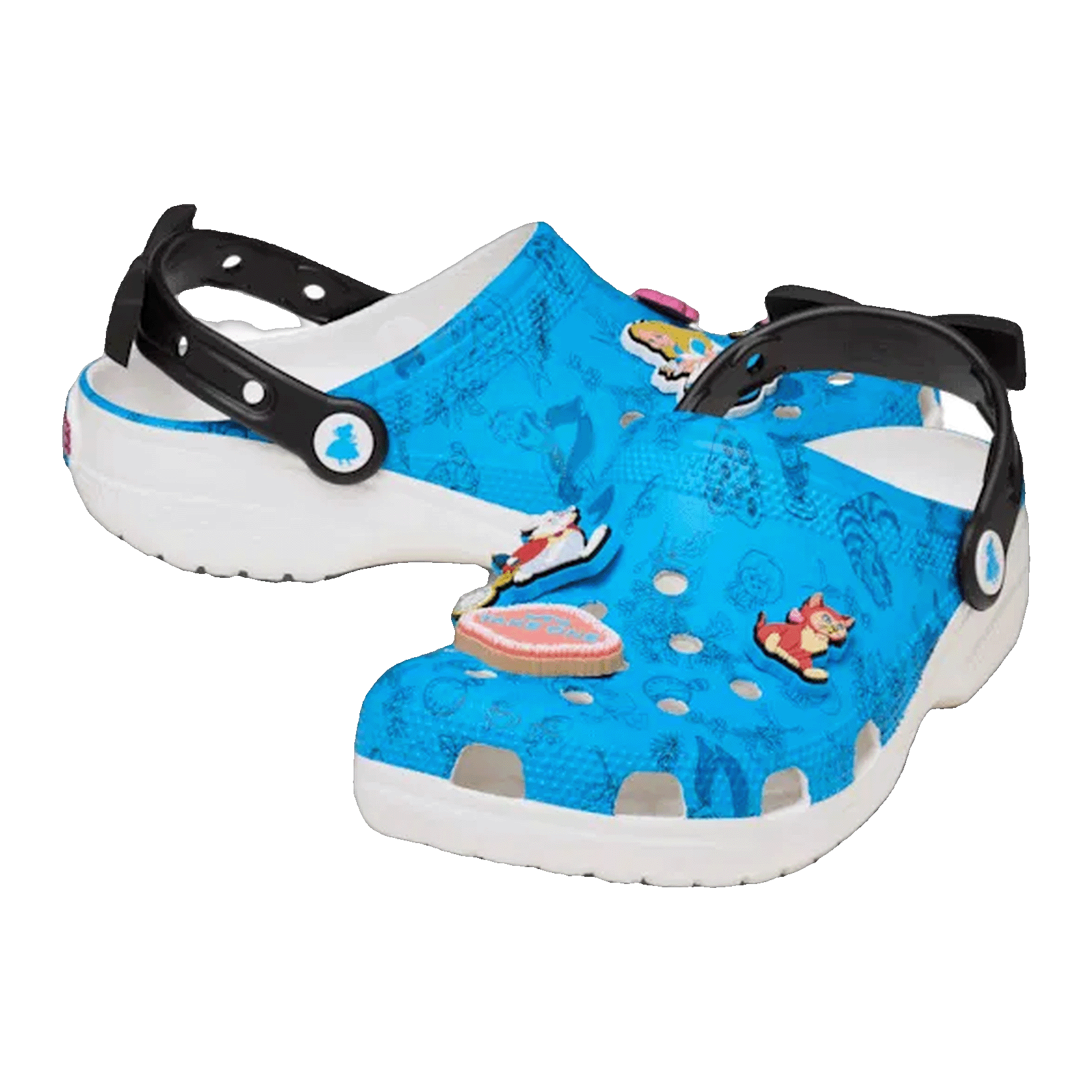 Crocs Classic Clog Disney Alice in Wonderland Side