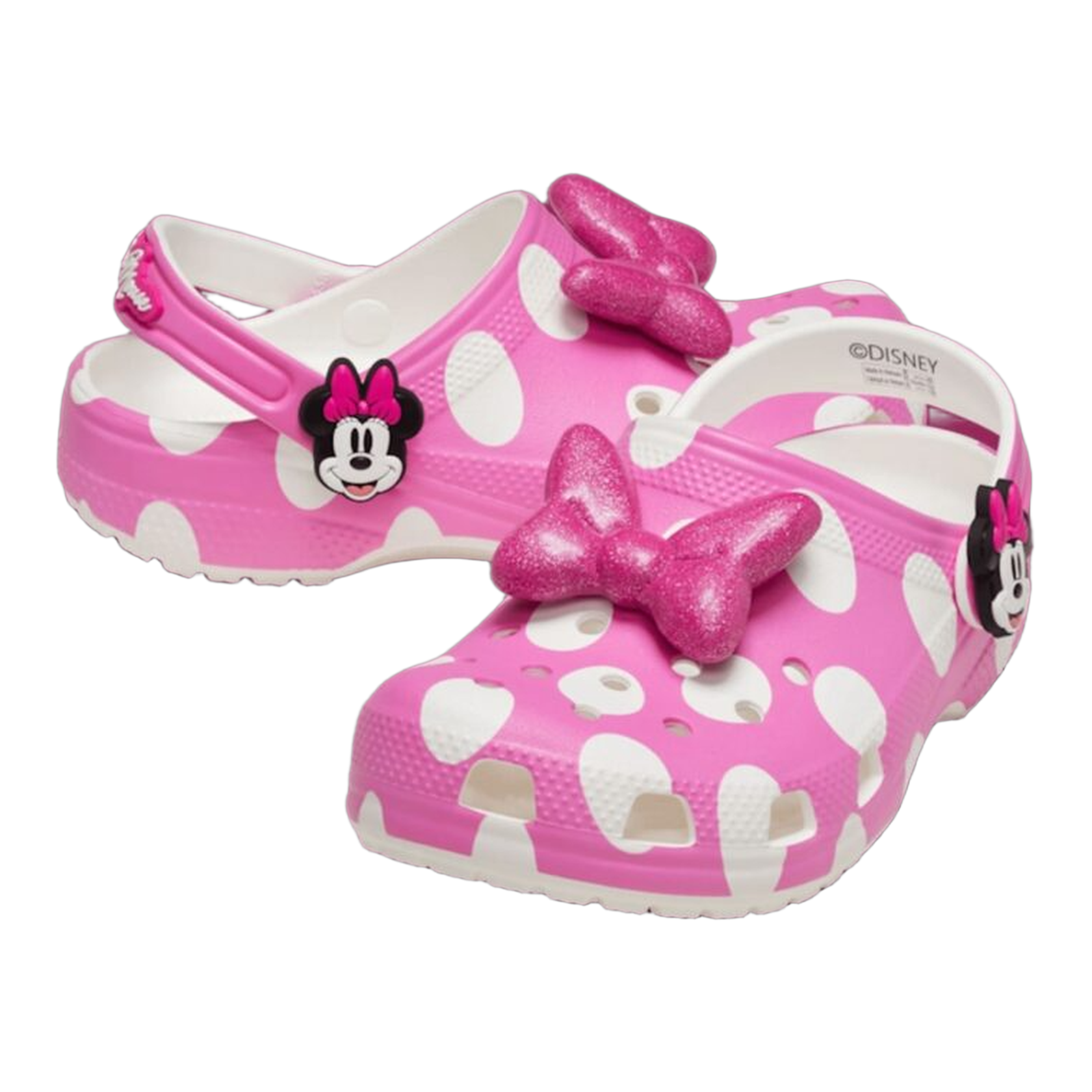 Crocs Classic Clog Disney Minnie Mouse Pink (Kids) Side 212294-90H