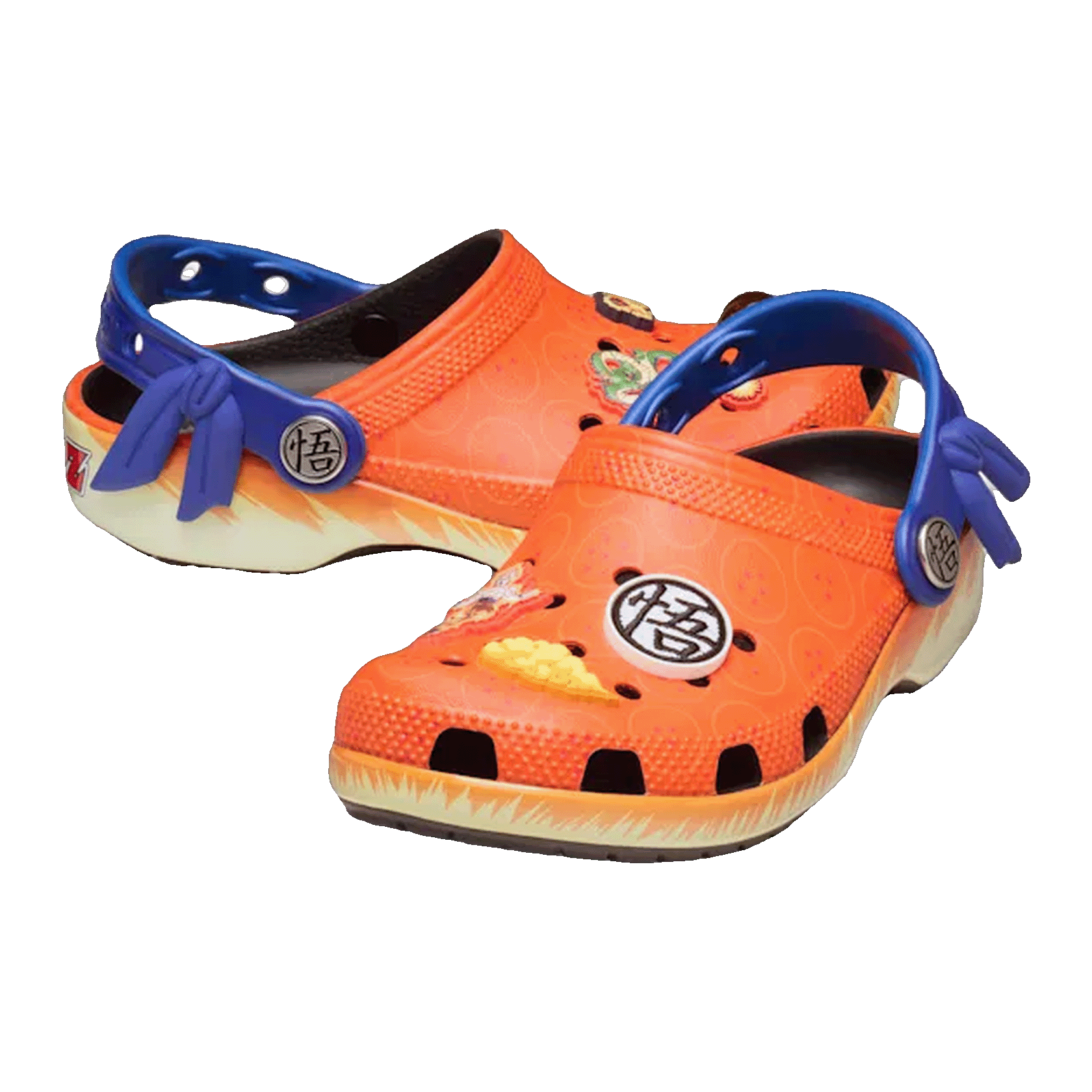 Crocs Classic Clog Dragon Ball Z Goku (Kids) Side