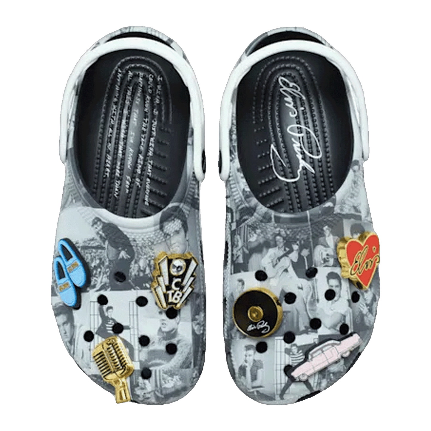 Crocs Classic Clog Elvis Presley Oben