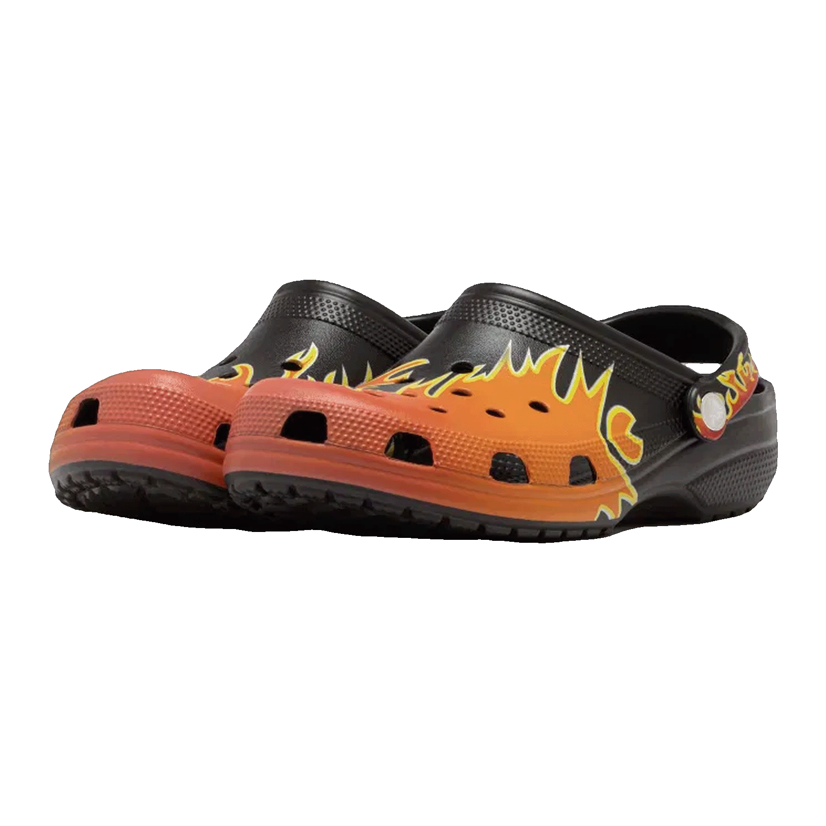 Crocs Classic Clog Flames Side