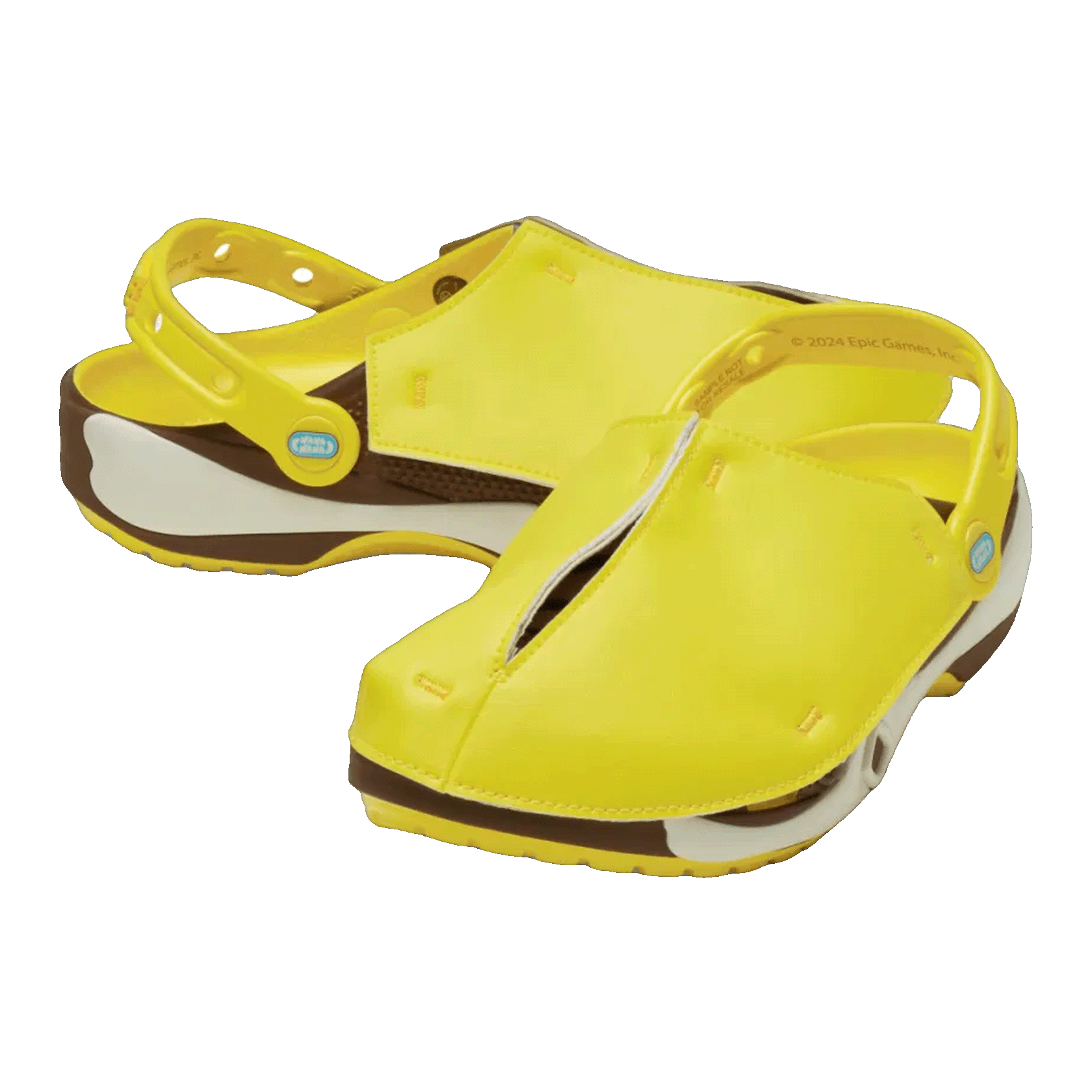 Crocs Classic Clog Fortnite Peely Side