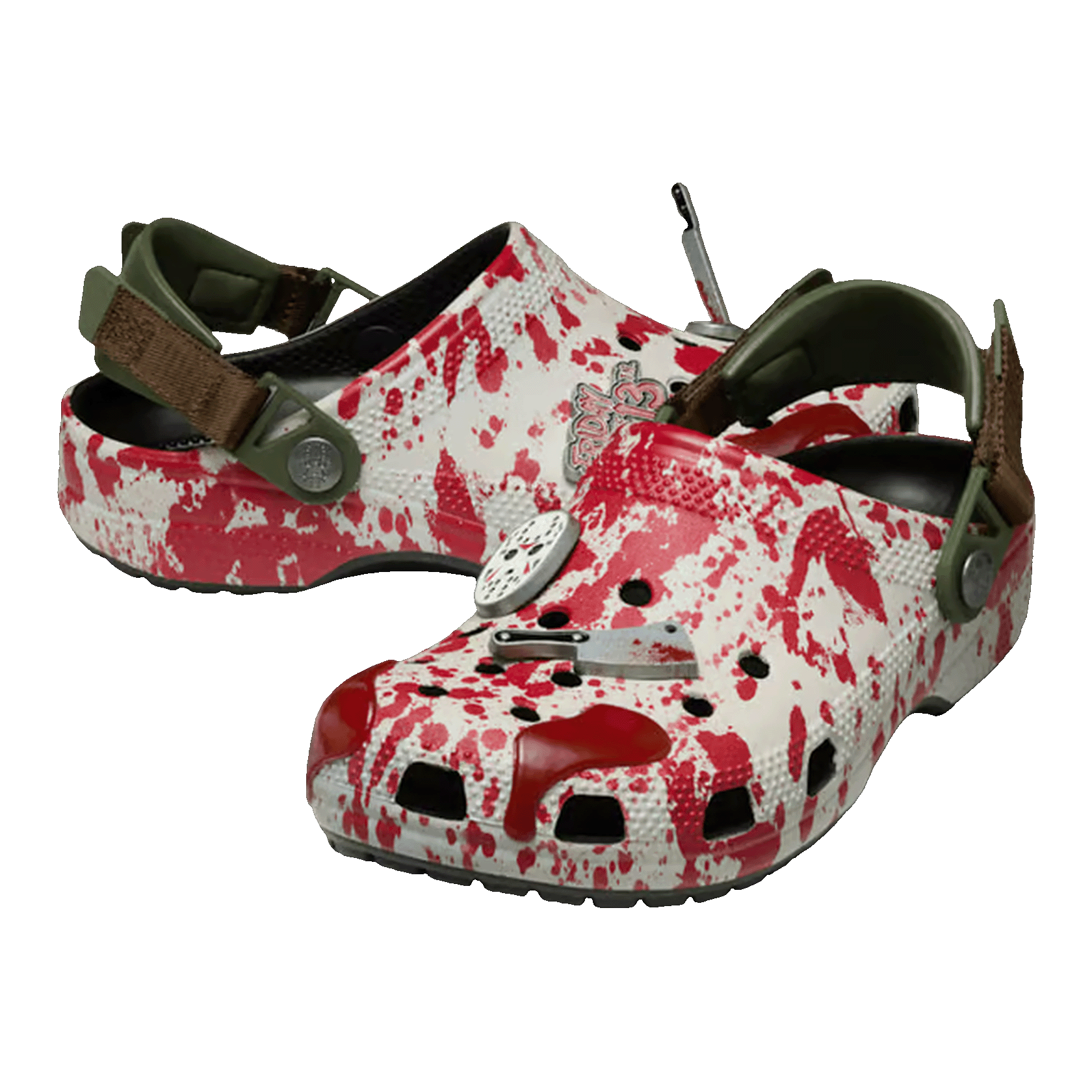 Crocs Classic Clog Friday The 13th Side