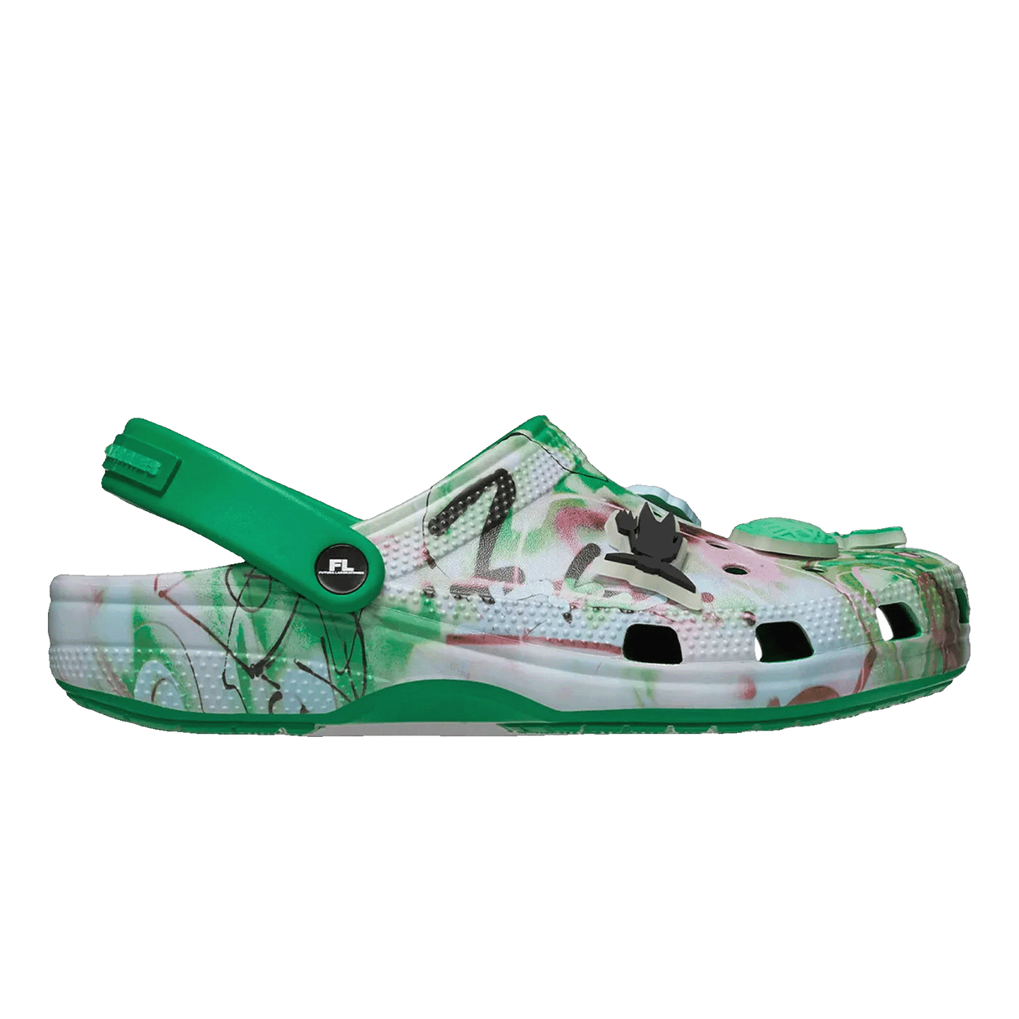 Crocs Classic Clog Futura Laboratories Green Ivy