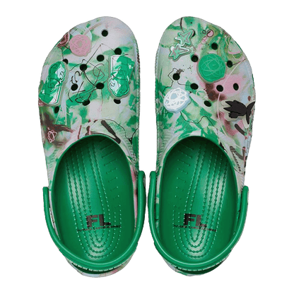 Crocs Classic Clog Futura Laboratories Green Ivy Oben