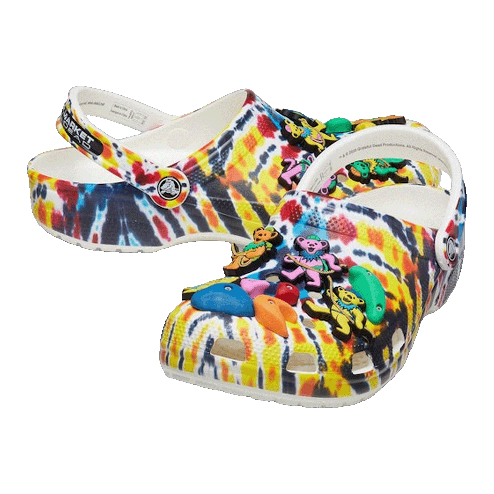 Crocs Classic Clog Grateful Dead x Chinatown Market Side