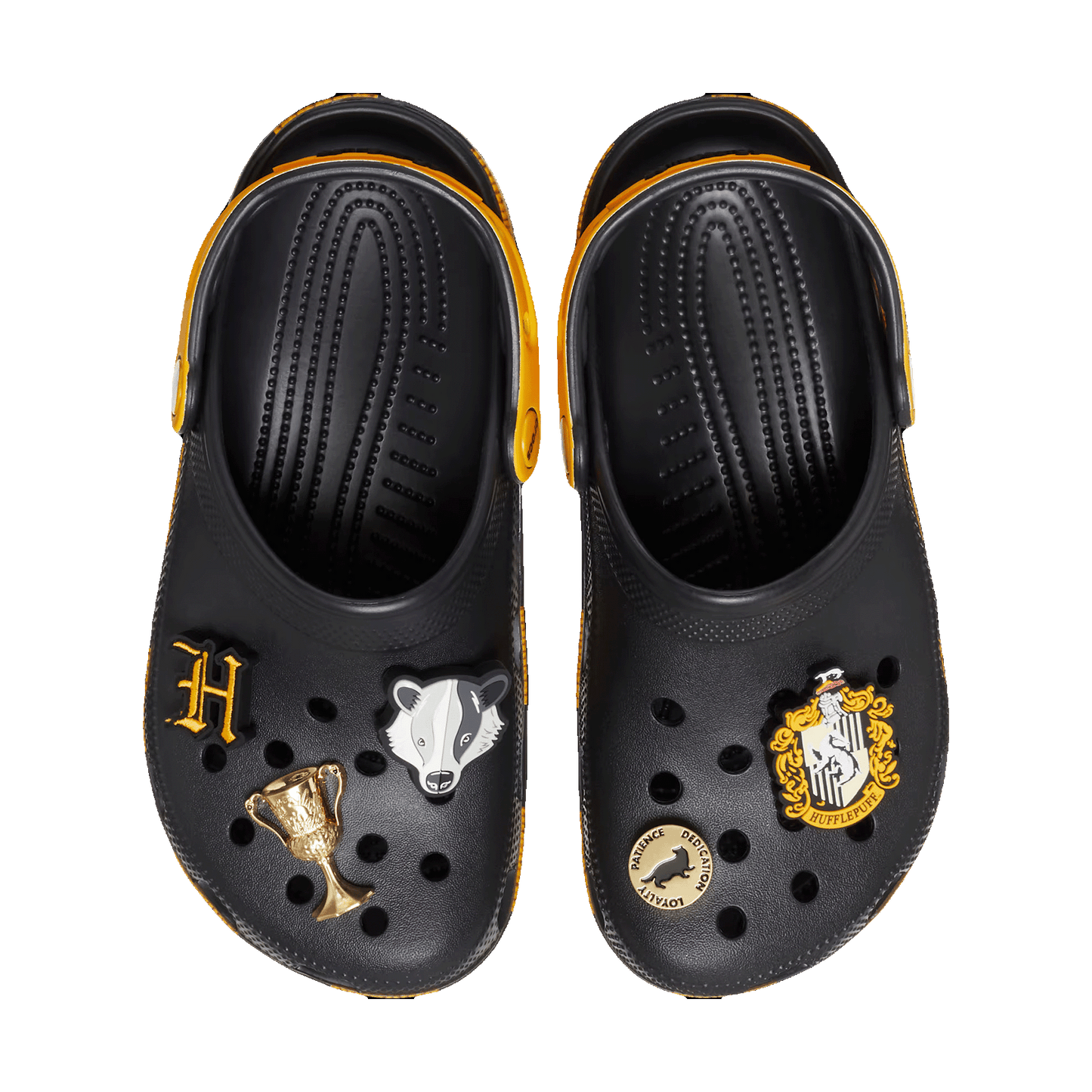 Crocs Classic Clog Harry Potter Hufflepuff Oben