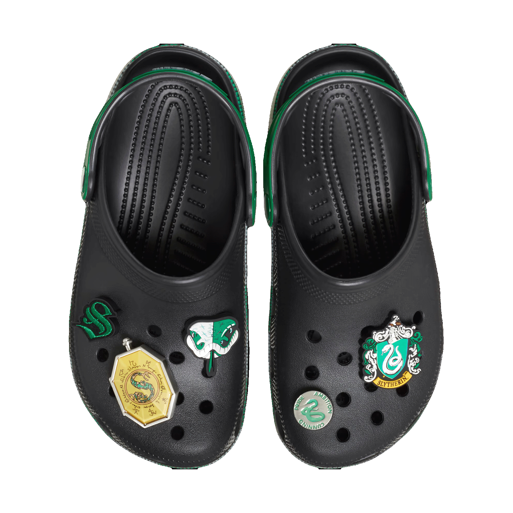 Crocs Classic Clog Harry Potter Slytherin Oben