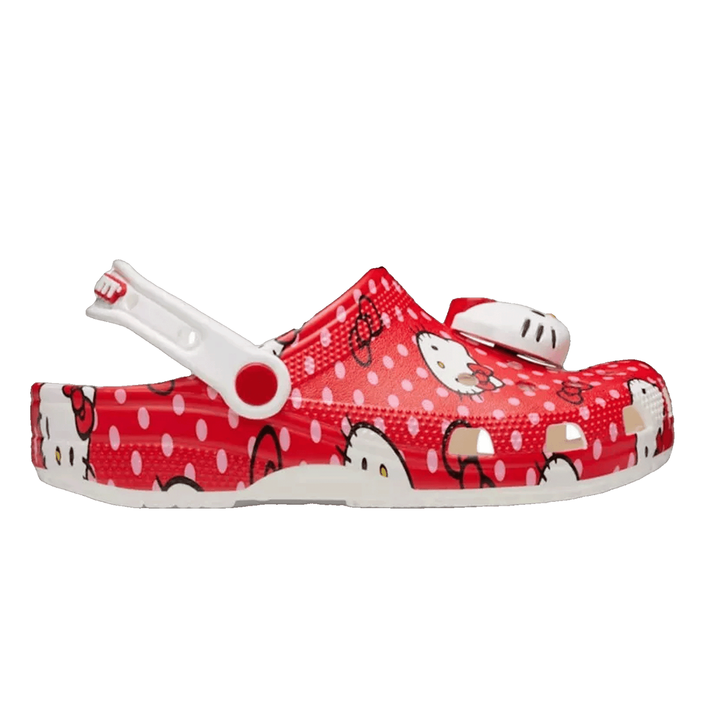 Crocs Classic Clog Hello Kitty Red Polka Dots