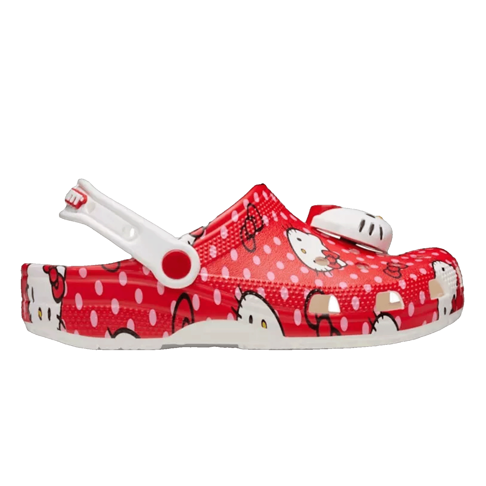 Crocs Classic Clog Hello Kitty Red Polka Dots
