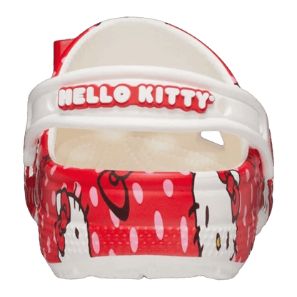 Crocs Classic Clog Hello Kitty Red Polka Dots Back