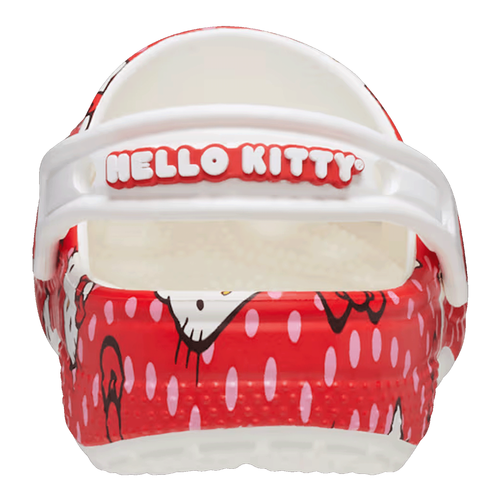 Crocs Classic Clog Hello Kitty Red Polka Dots (Kids) Back