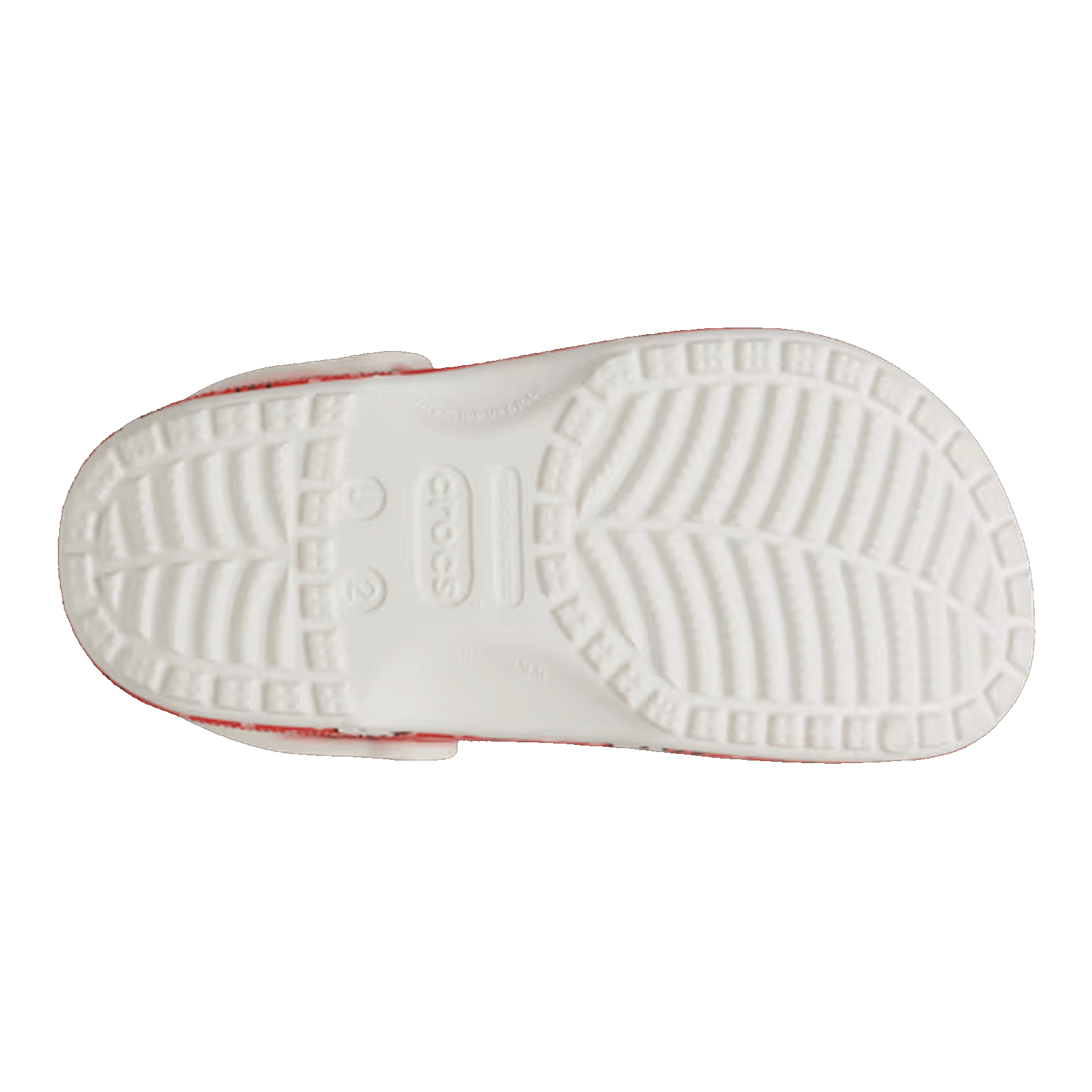 Crocs Classic Clog Hello Kitty Red Polka Dots (Kids) Sohle