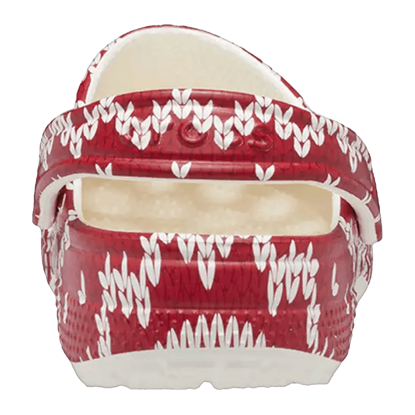 Crocs Classic Clog Holiday Sweater Back