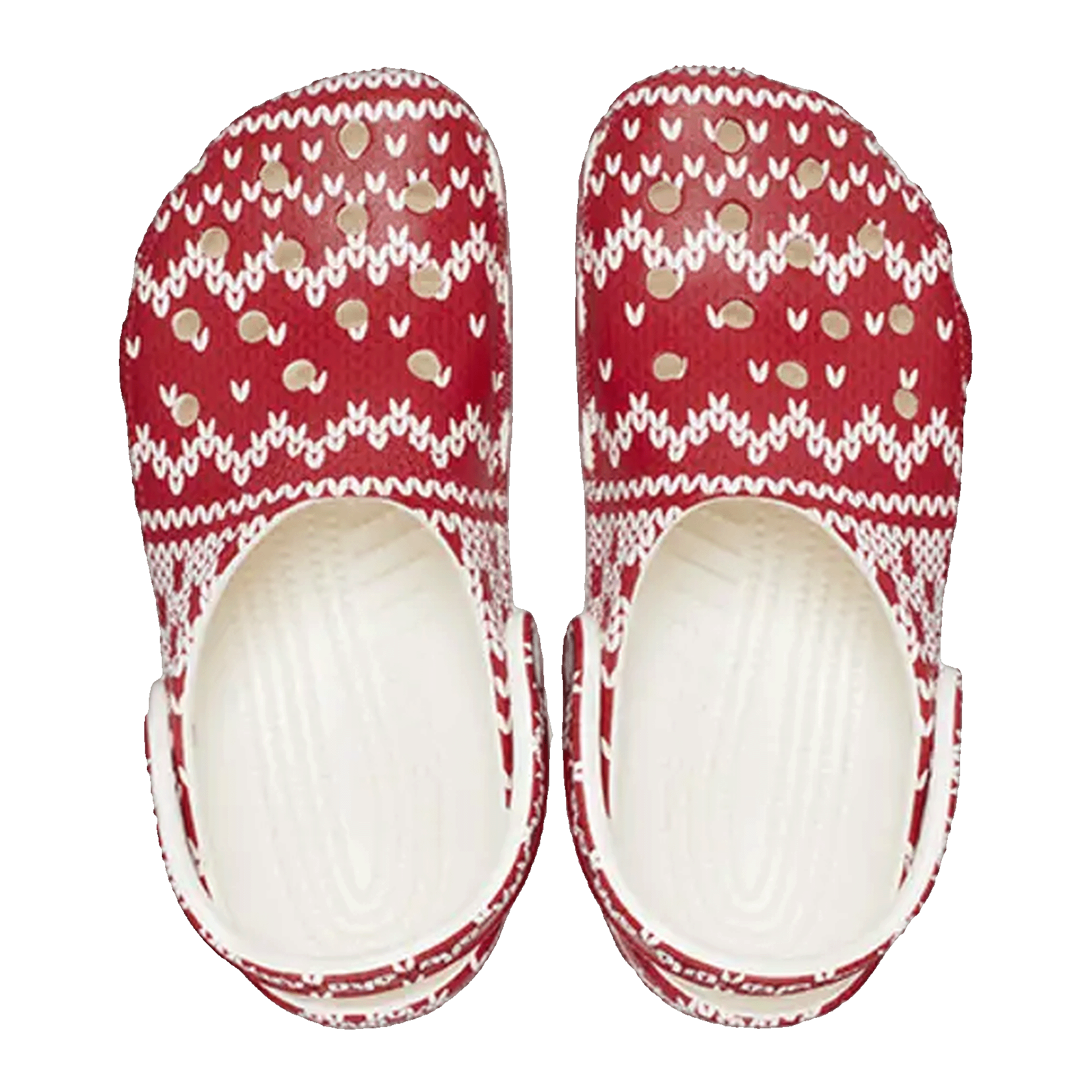 Crocs Classic Clog Holiday Sweater Oben