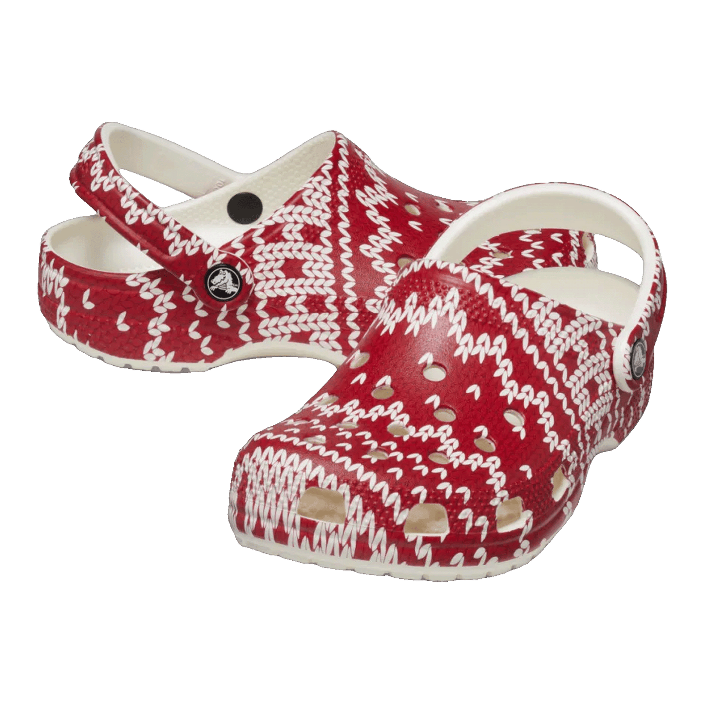 Crocs Classic Clog Holiday Sweater Side