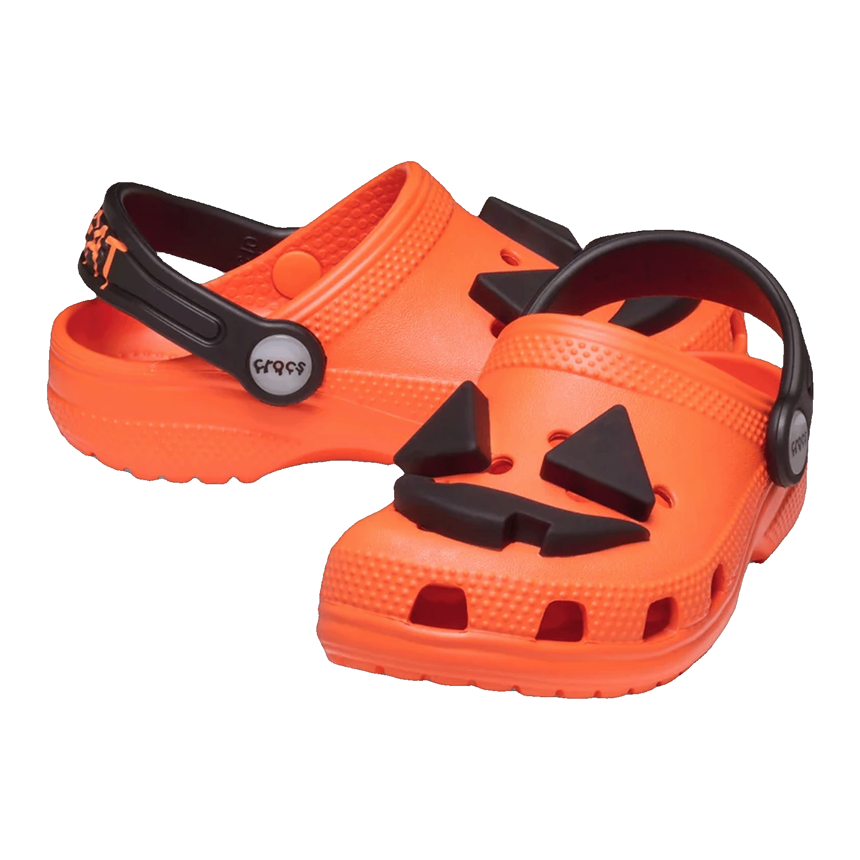 Crocs Classic Clog Jack O' Lantern (Kids) Side