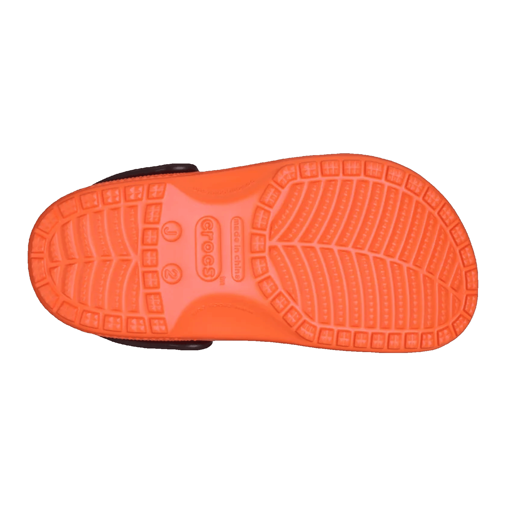 Crocs Classic Clog Jack O' Lantern (Kids) Sohle