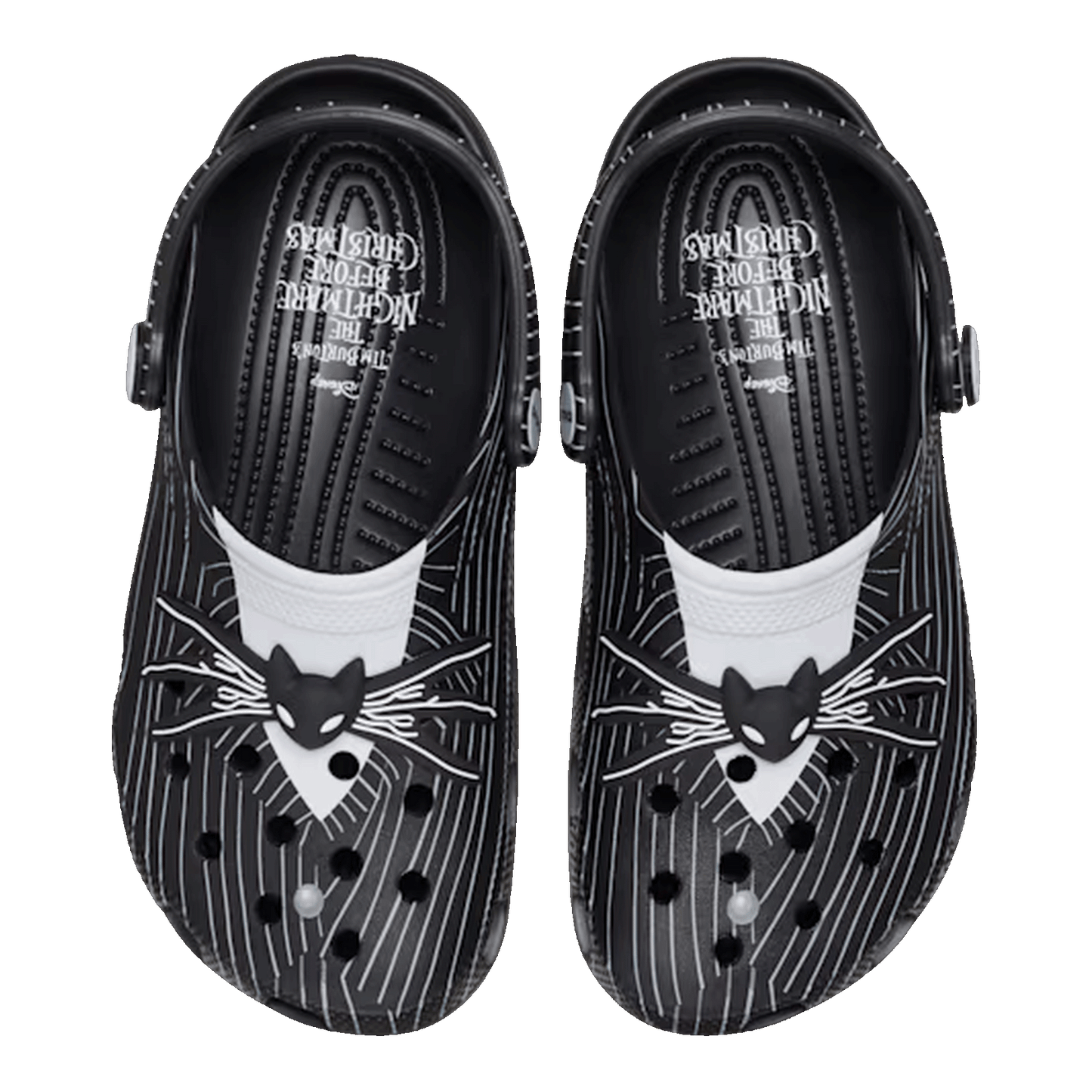 Crocs Classic Clog Jack Skellington Nightmare Before Christmas Oben