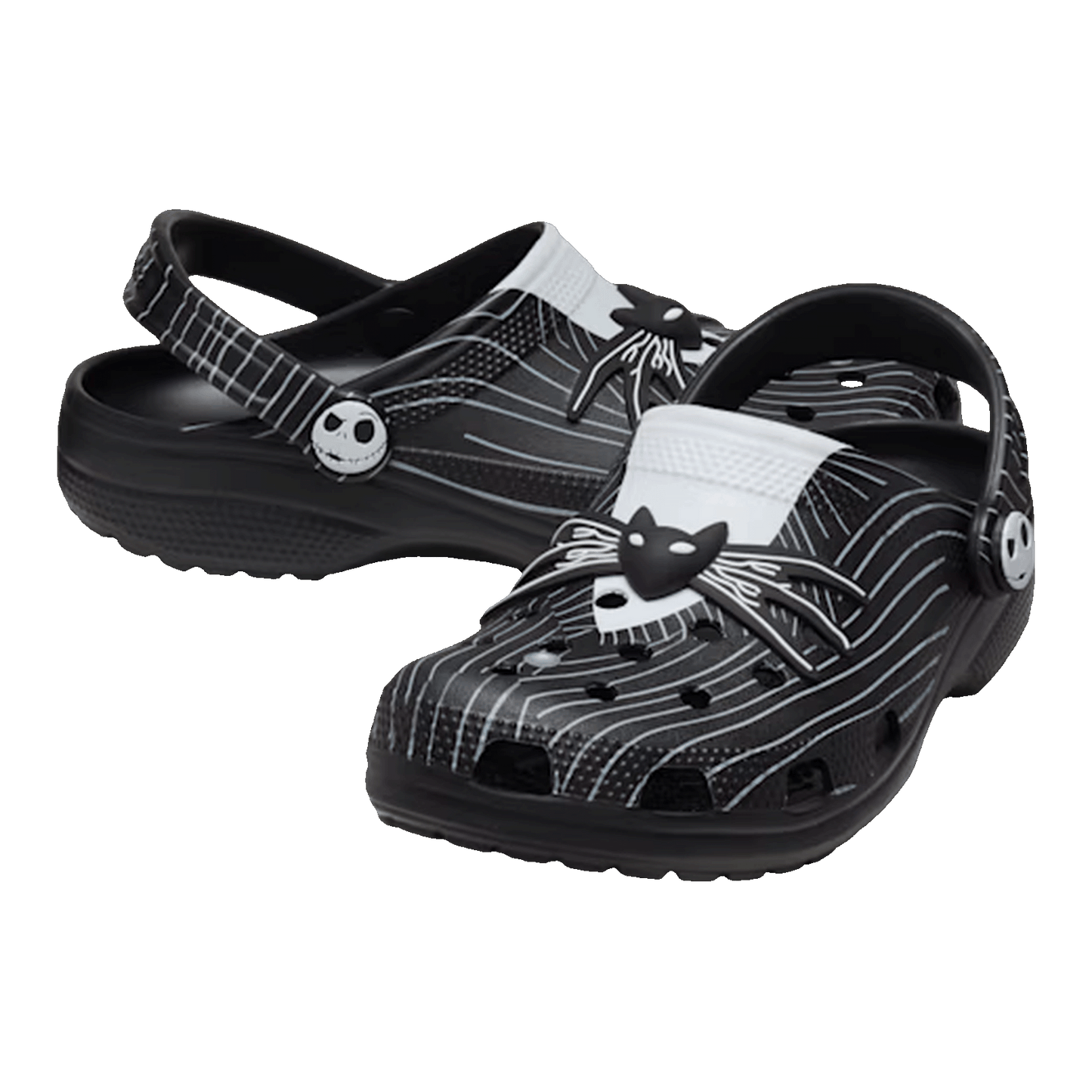Crocs Classic Clog Jack Skellington Nightmare Before Christmas Side