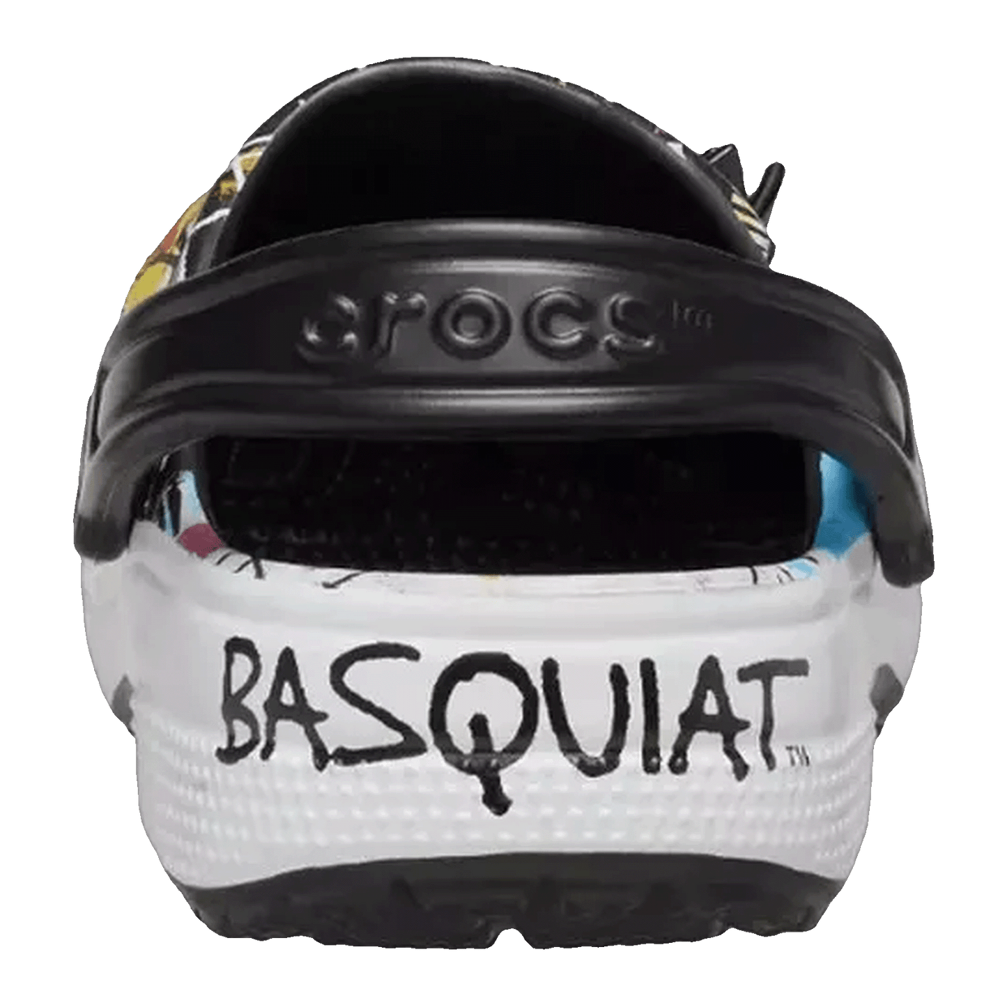 Crocs Classic Clog Jean-Michel Basquiat Back