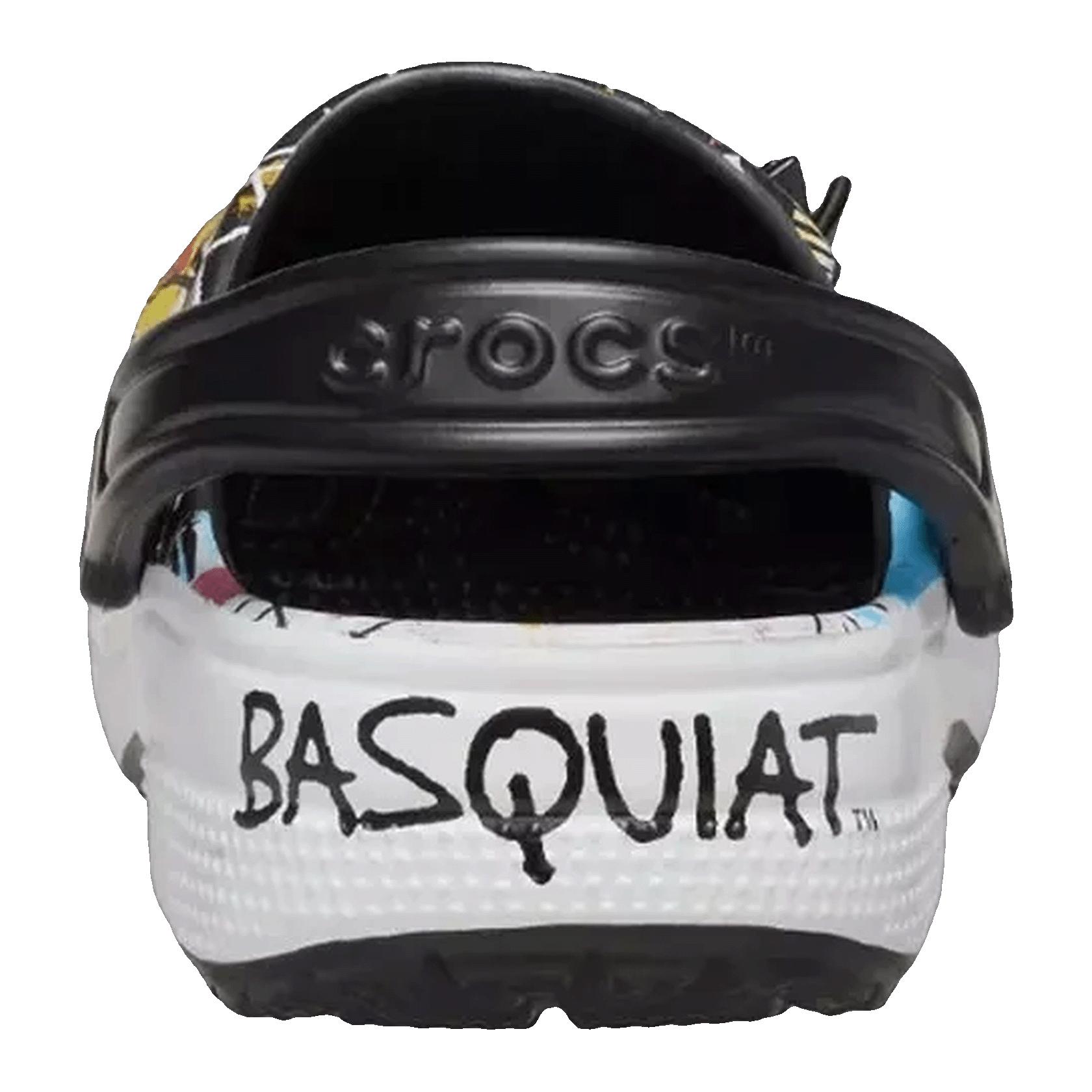 Crocs Classic Clog Jean-Michel Basquiat Back