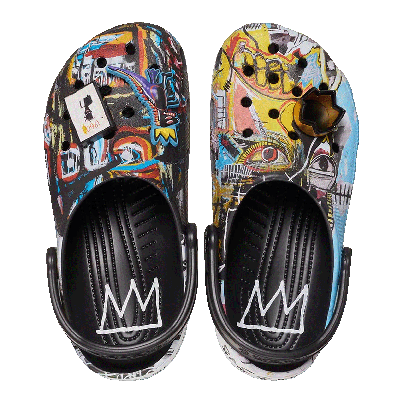 Crocs Classic Clog Jean-Michel Basquiat Oben