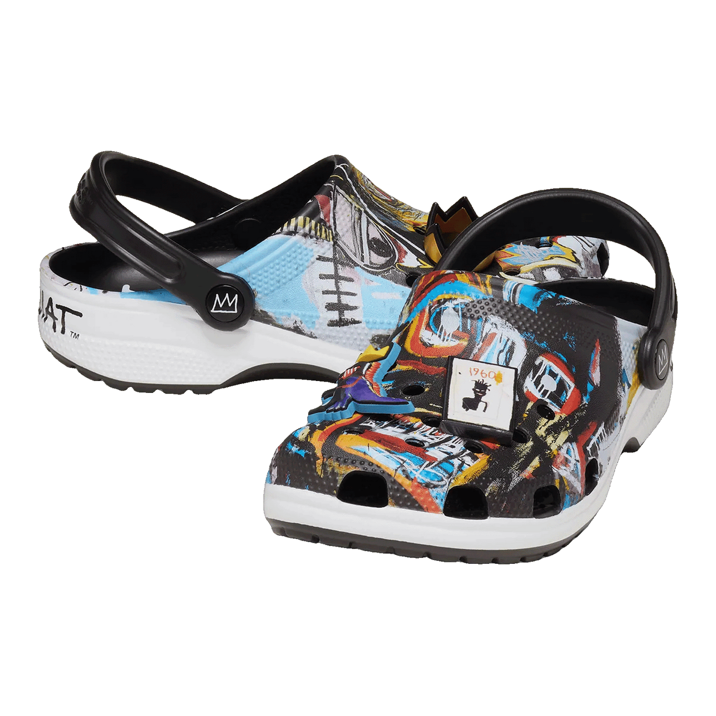 Crocs Classic Clog Jean-Michel Basquiat Side