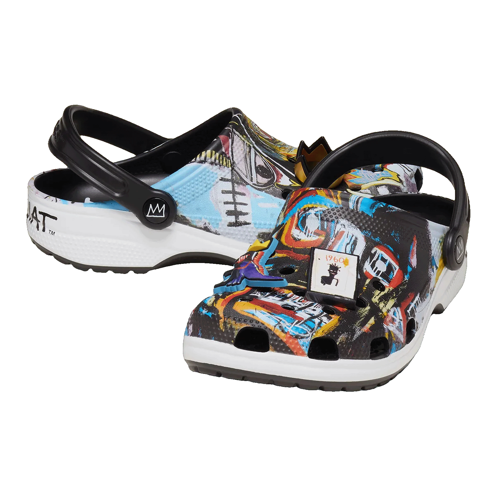 Crocs Classic Clog Jean-Michel Basquiat Side