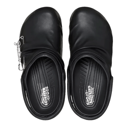 Crocs Classic Clog Jean Paul Gaultier Draped Black Oben