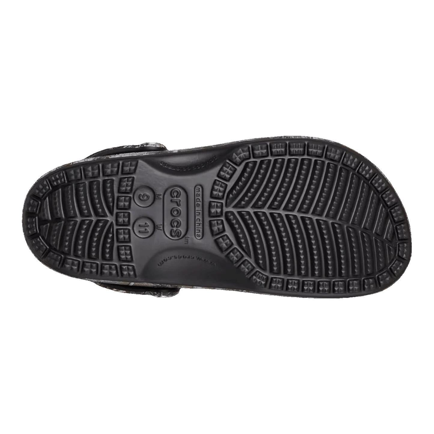 Crocs Classic Clog JJJJound Realtree AP Camo Sohle