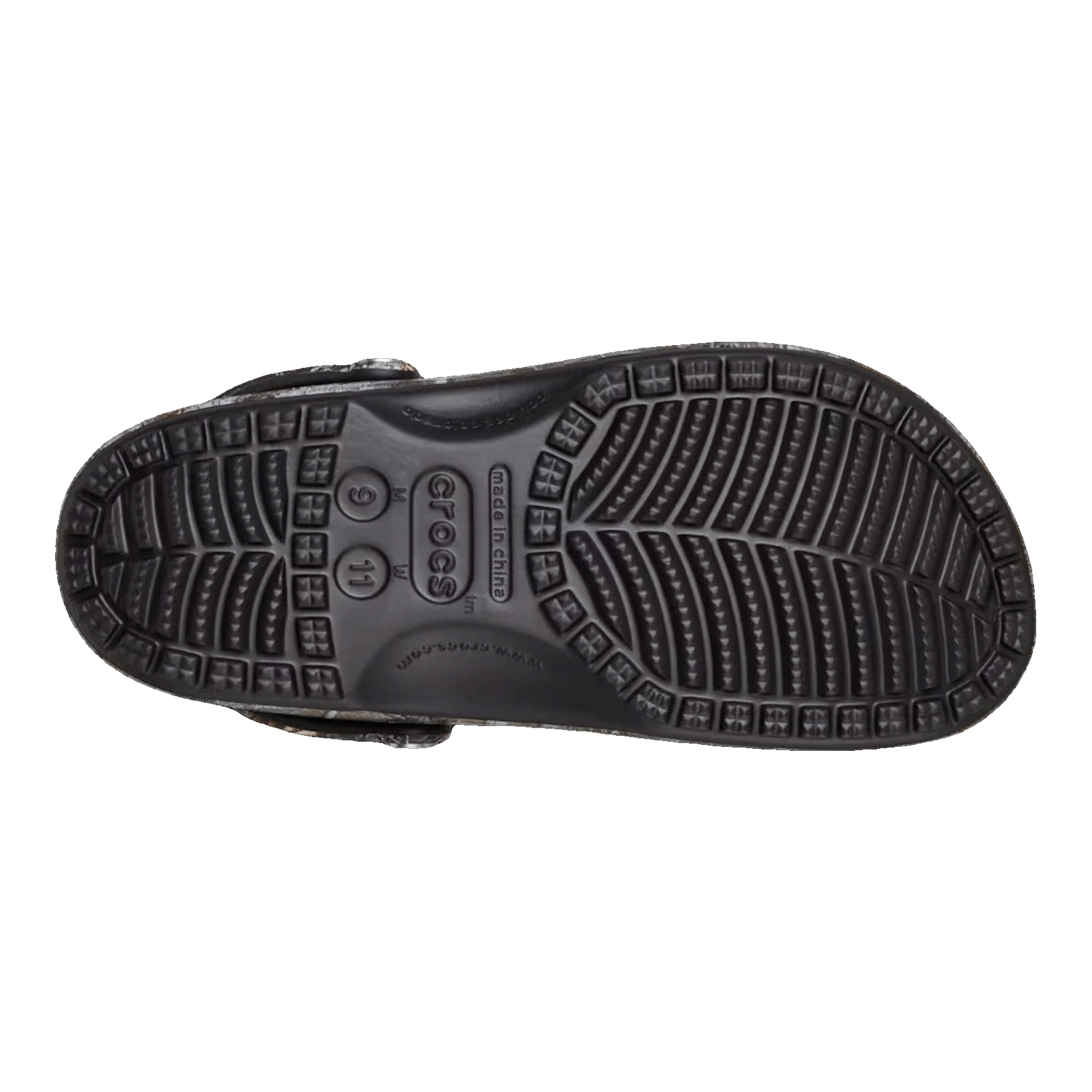 Crocs Classic Clog JJJJound Realtree AP Camo Sohle