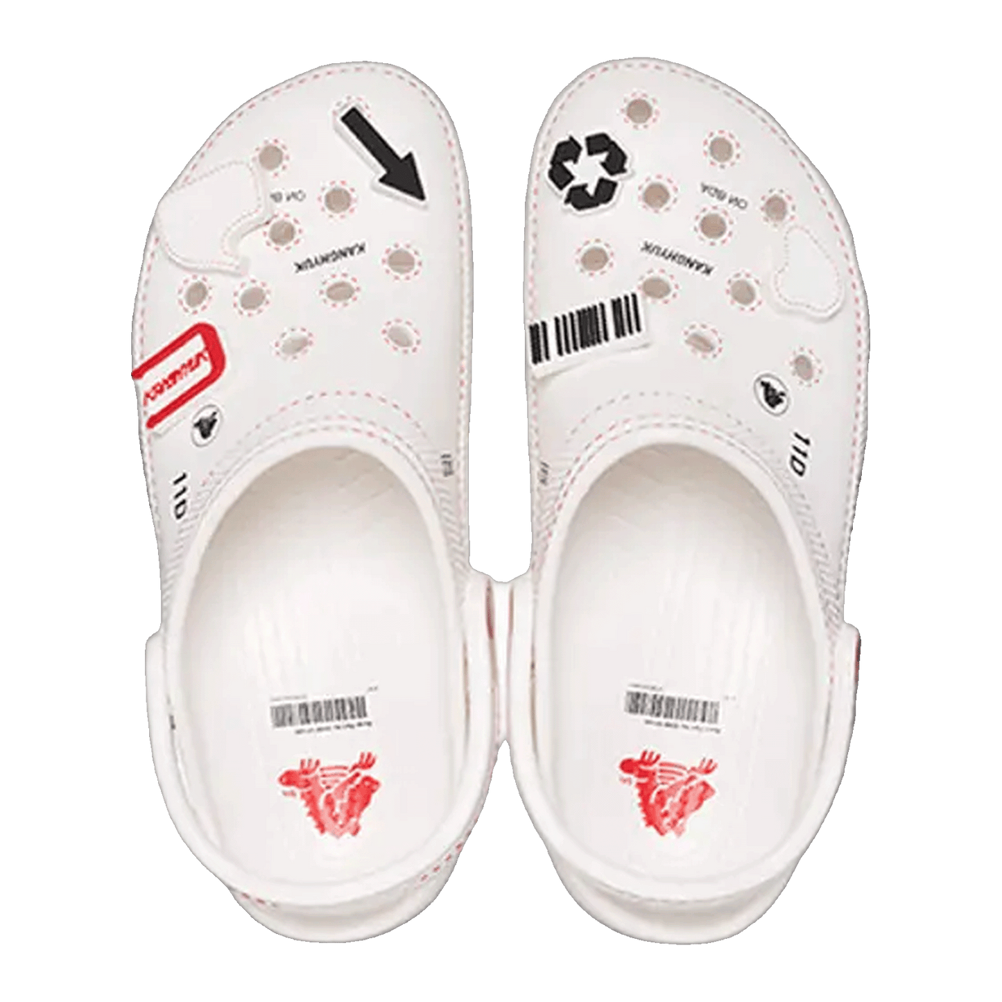 Crocs Classic Clog Kanghyuk White Oben