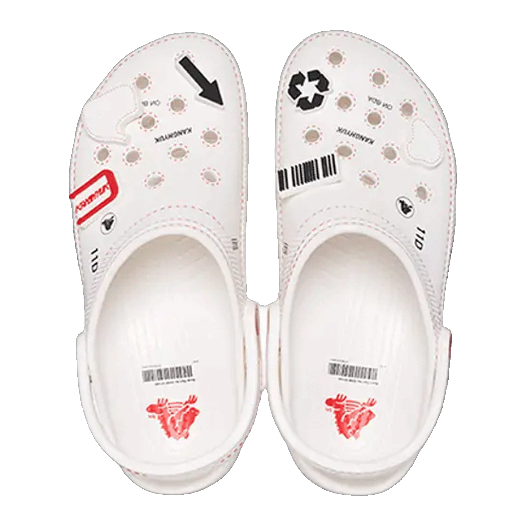 Crocs Classic Clog Kanghyuk White Oben