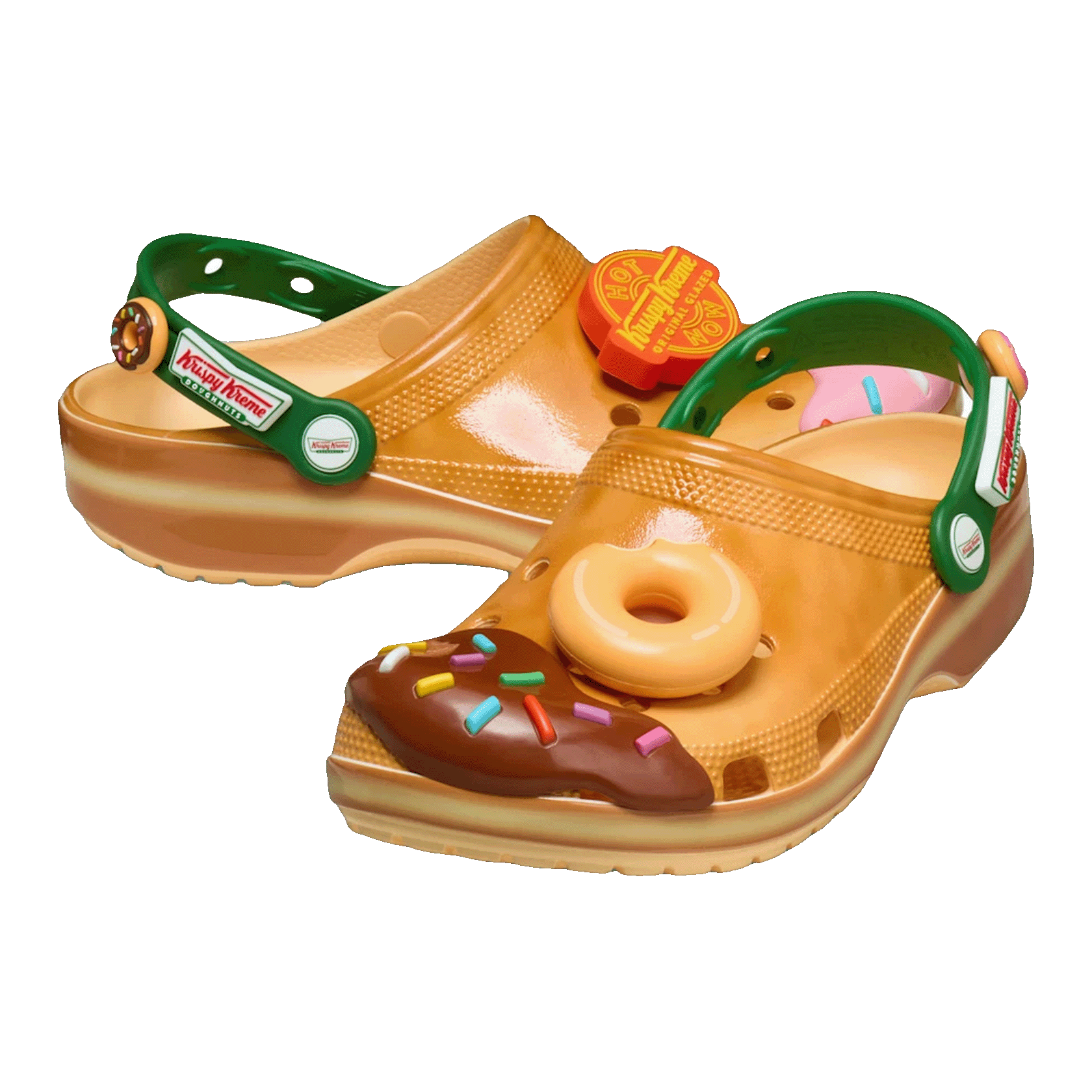 Crocs Classic Clog Krispy Kreme Side