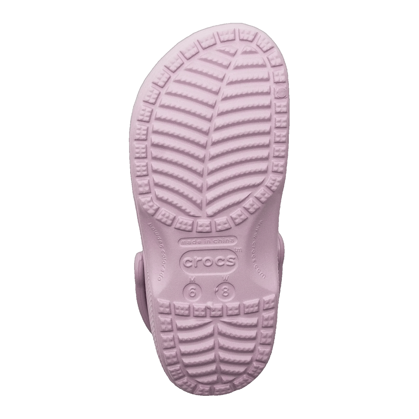 Crocs Classic Clog Lavender Sohle
