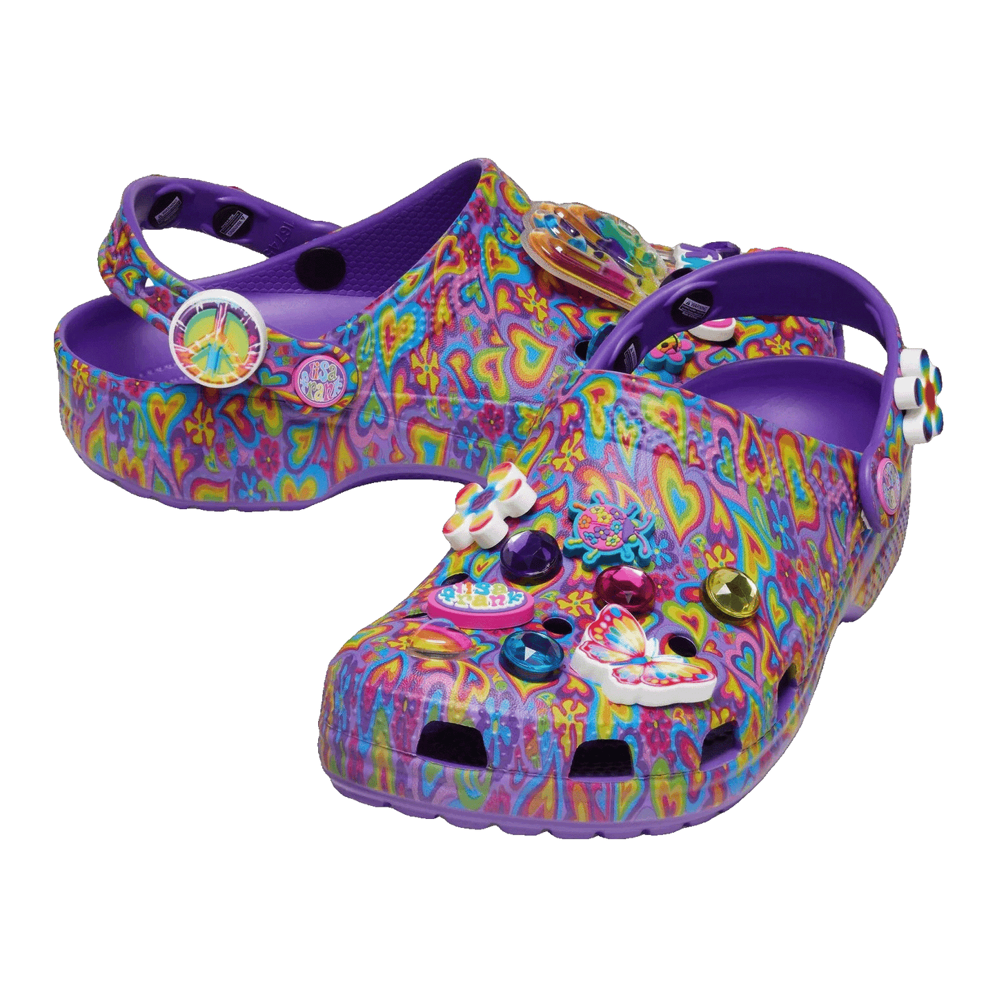 Crocs Classic Clog Lisa Frank Side