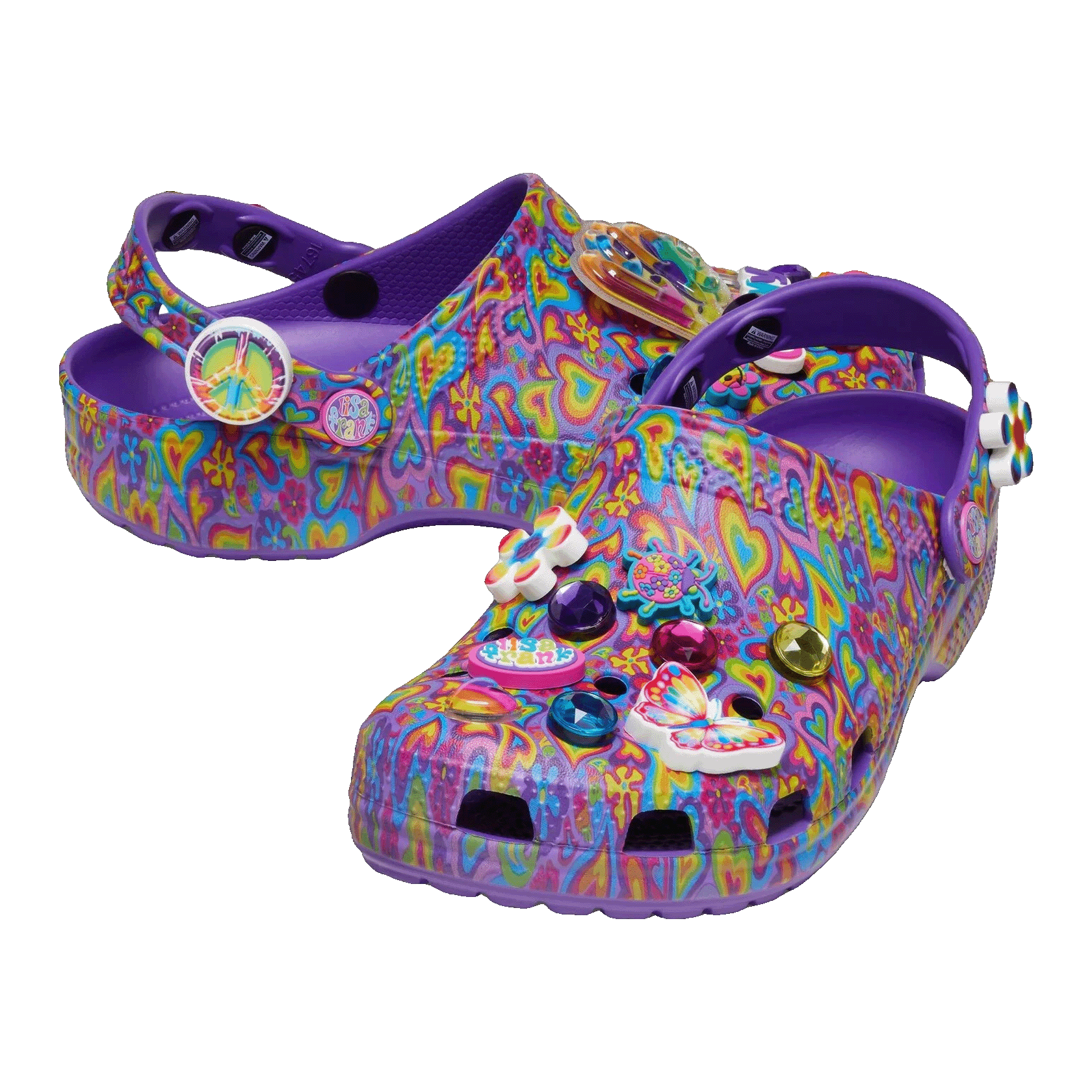 Crocs Classic Clog Lisa Frank Side