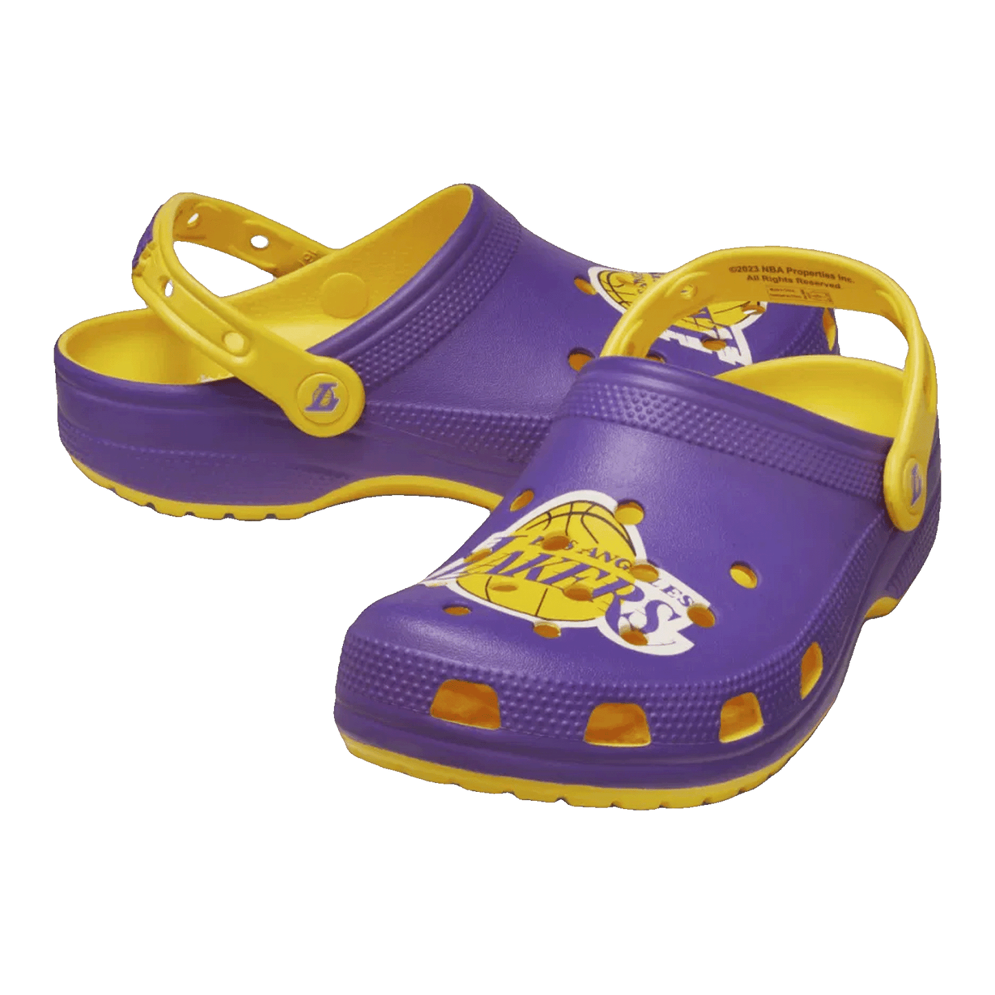 Crocs Classic Clog Los Angeles Lakers Side
