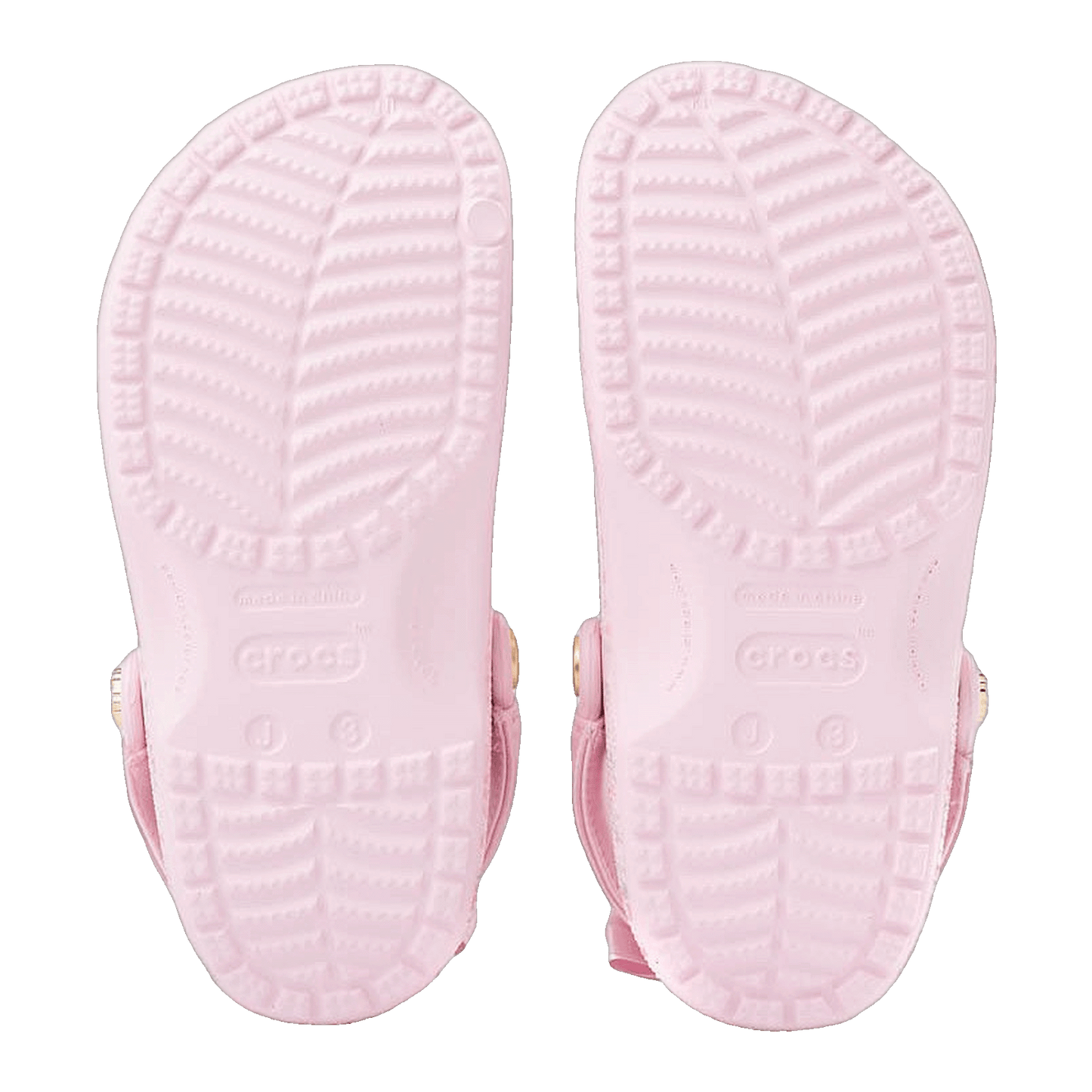 Crocs Classic Clog LoveShackFancy Pink Milk (Kids) Sohle