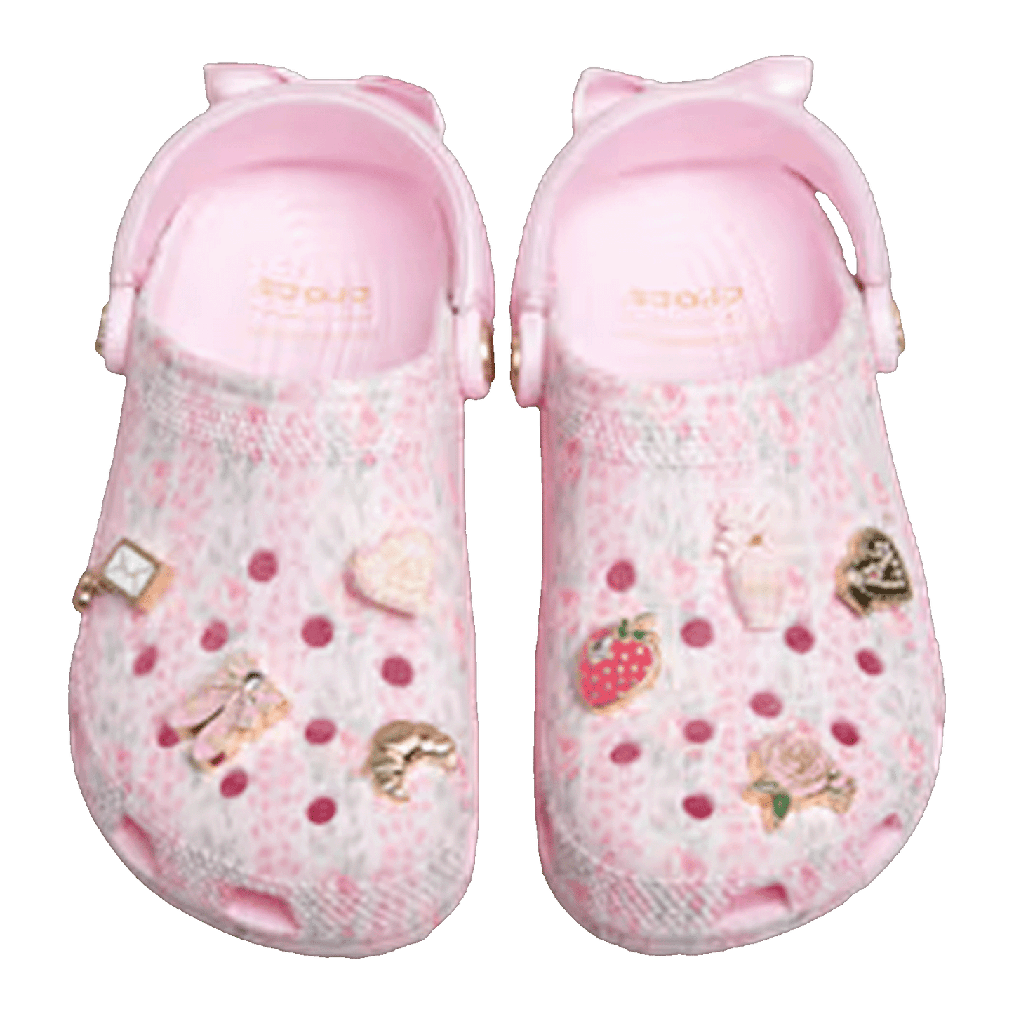 Crocs Classic Clog LoveShackFancy Pink Milk Oben 212706-6ZW