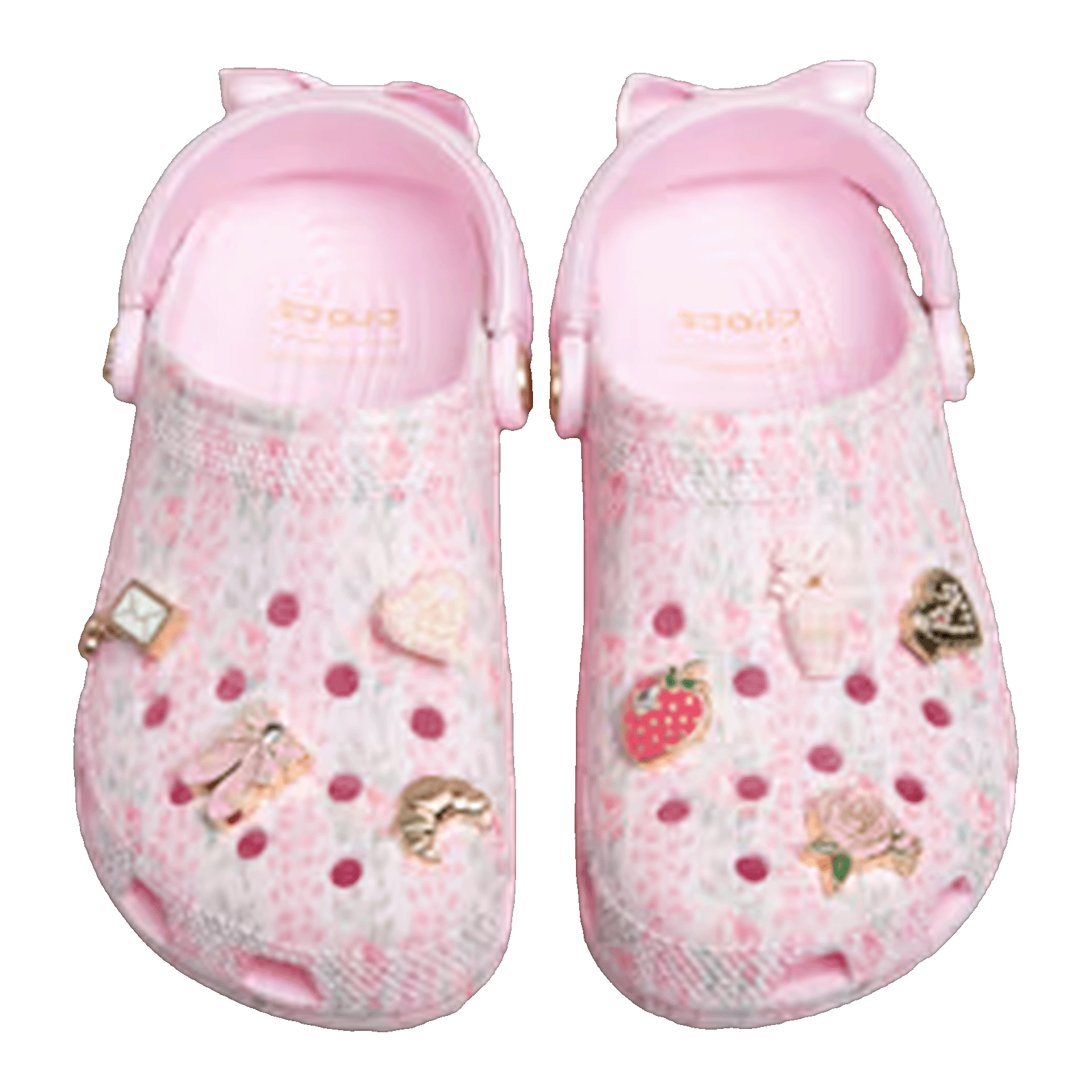 Crocs Classic Clog LoveShackFancy Pink Milk Oben 212706-6ZW