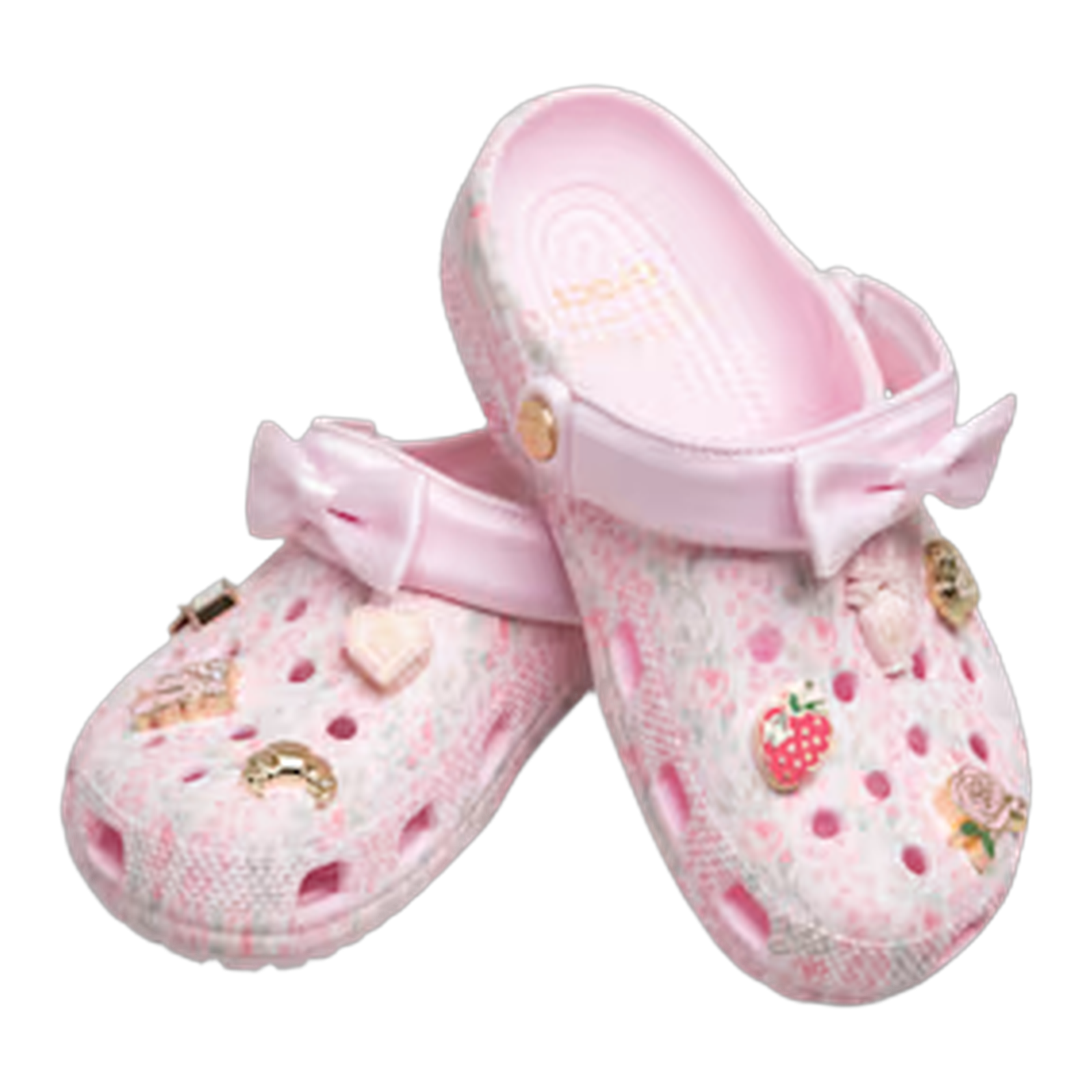 Crocs Classic Clog LoveShackFancy Pink Milk Side 212706-6ZW