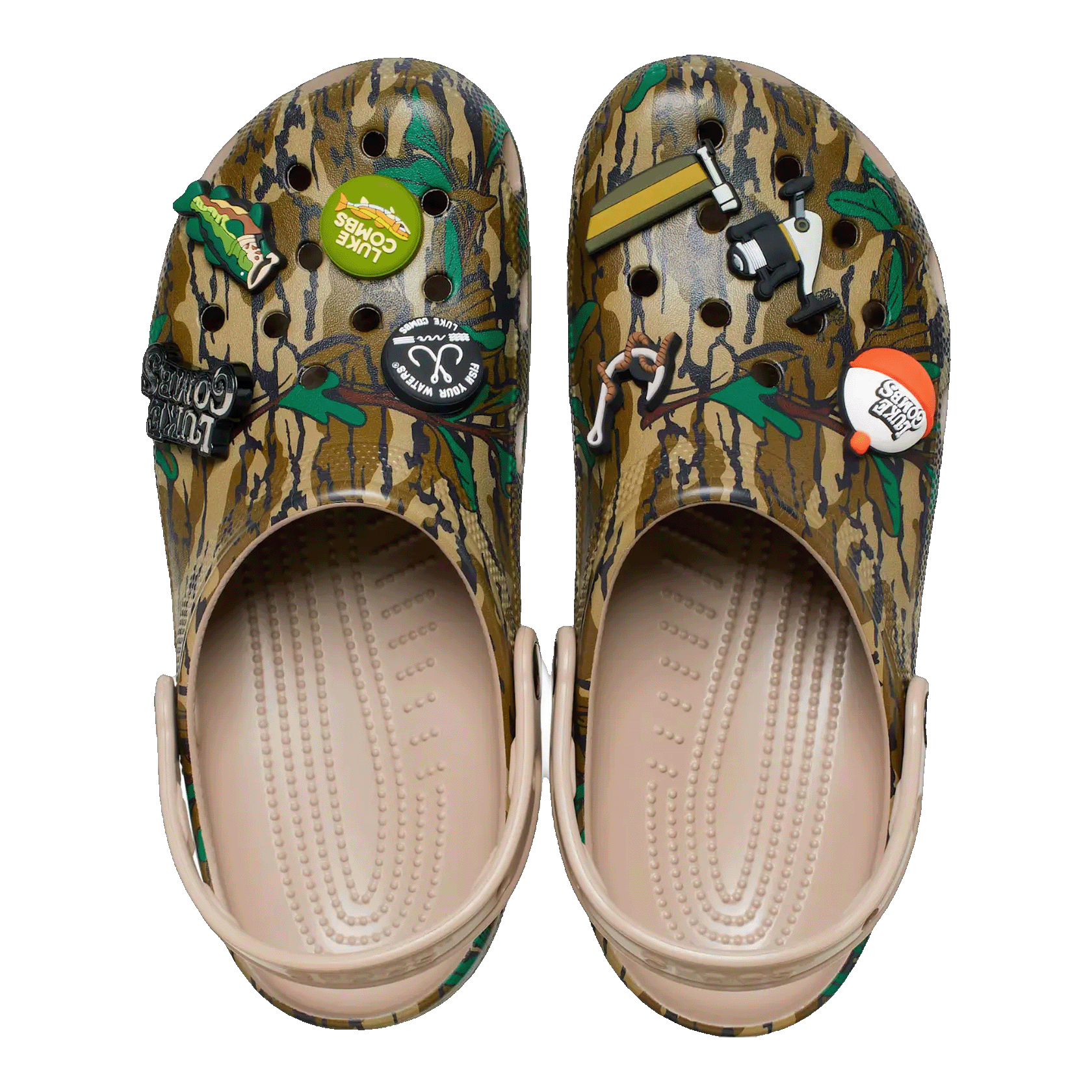 Crocs Classic Clog Luke Combs Mossy Oak Camo Oben