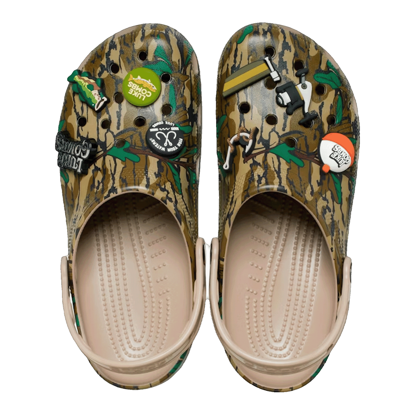 Crocs Classic Clog Luke Combs Realtree Camo Oben
