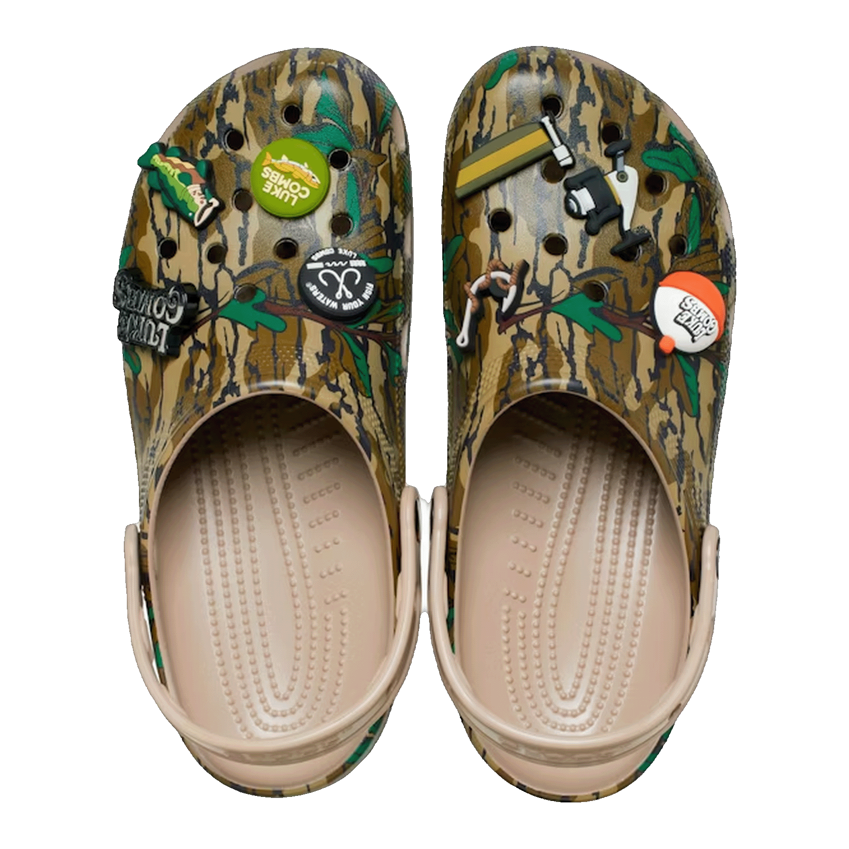 Crocs Classic Clog Luke Combs Realtree Camo Oben