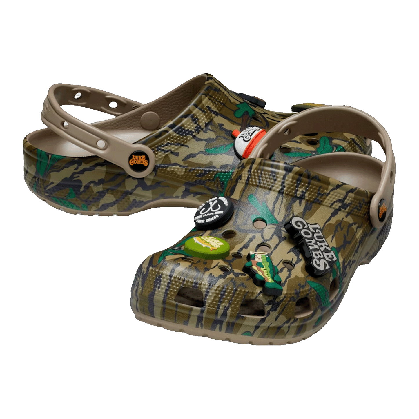Crocs Classic Clog Luke Combs Realtree Camo Side